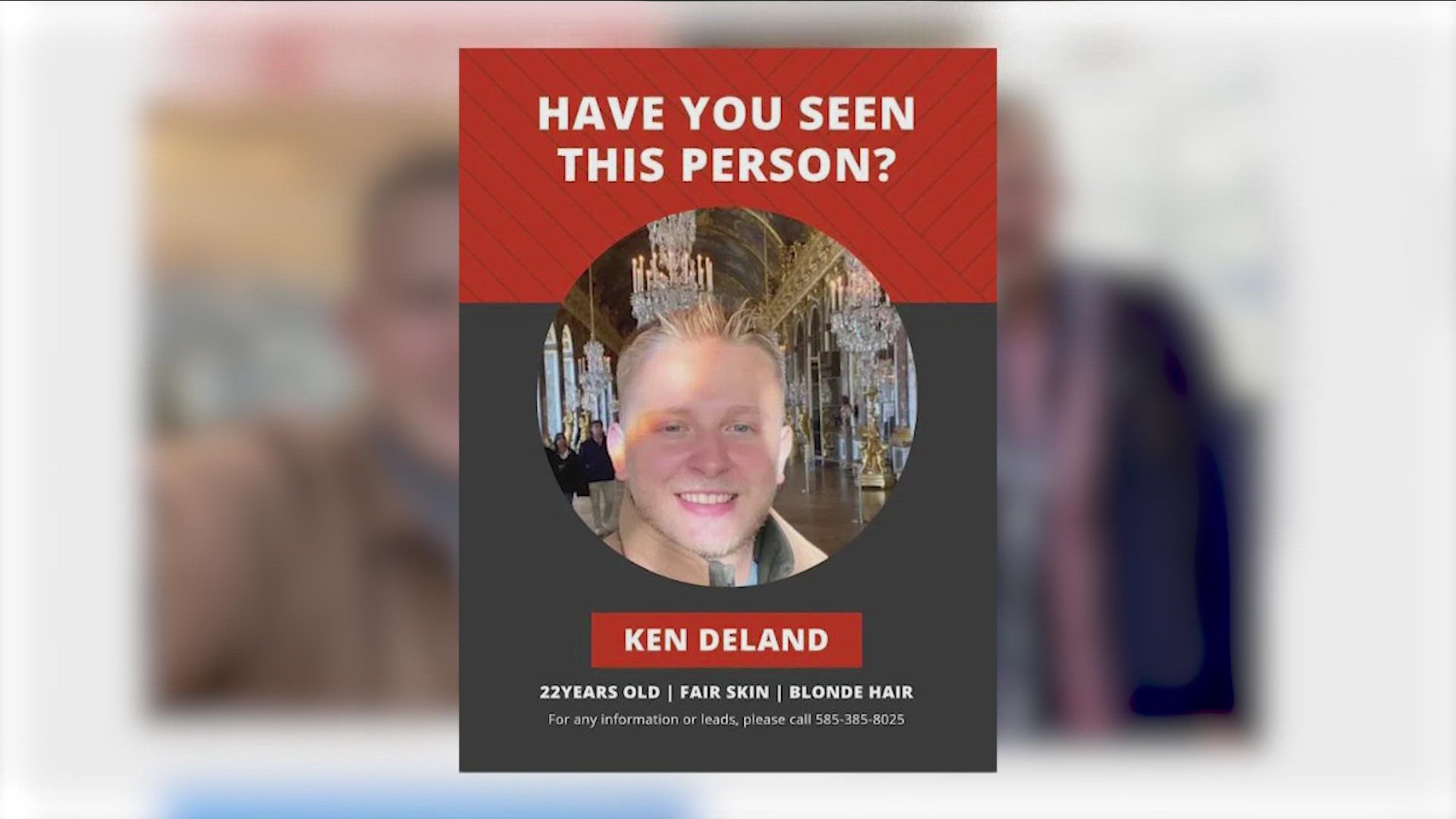 Kenny DeLand hasn't been heard from in almost 2 weeks and was reported missing to French police on November 29.