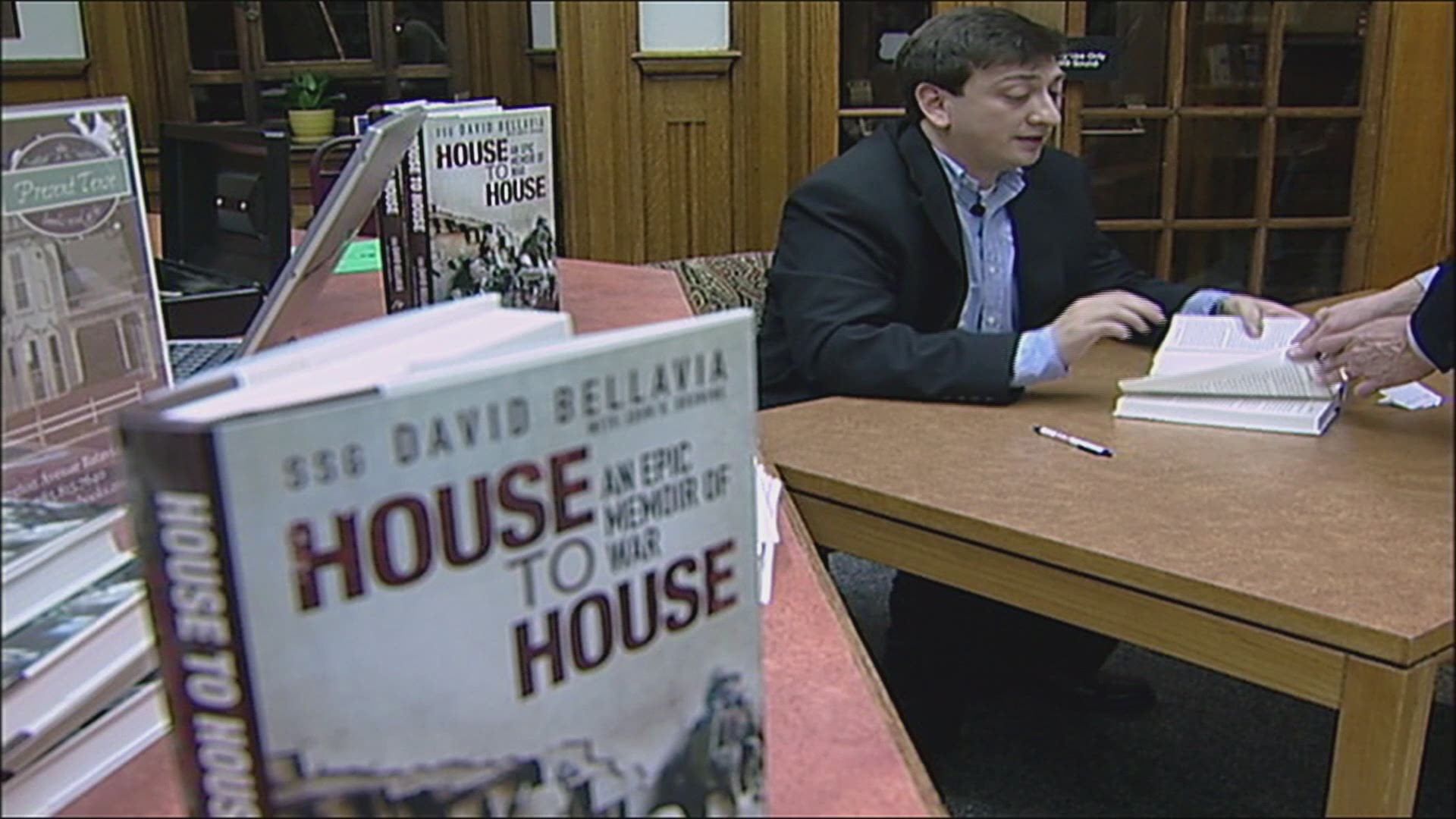 In 2007, David Bellavia talked with 2 On Your Side's Rich Kellman after the release of his book, 'House to House'