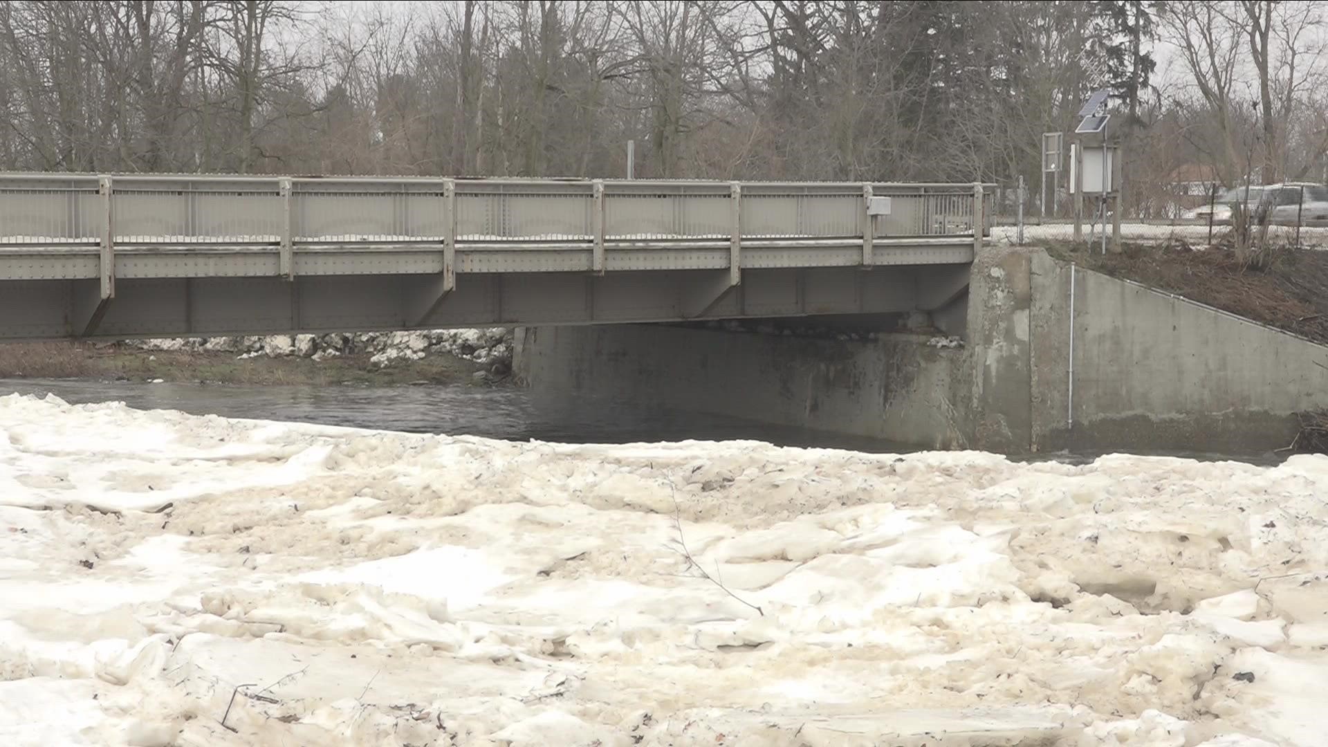 Fear of flooding along Big Sister Creek