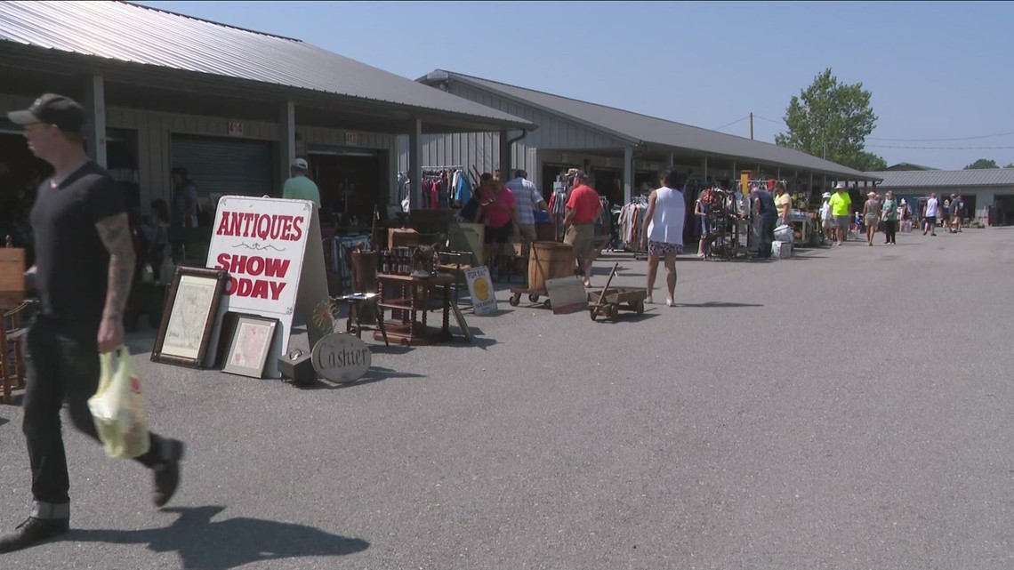 Great American Garage Sale held today in Clarence