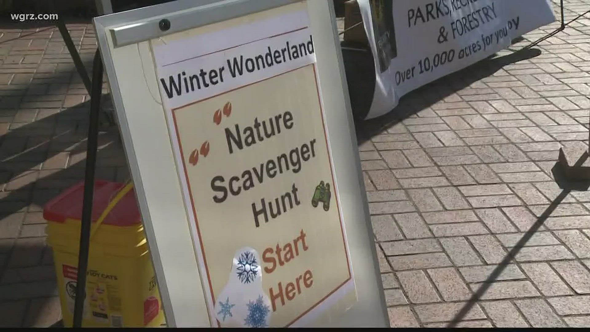 Saturday, the state DEC and Reinstein Woods will host "Winter Wonderland in the Woods."
