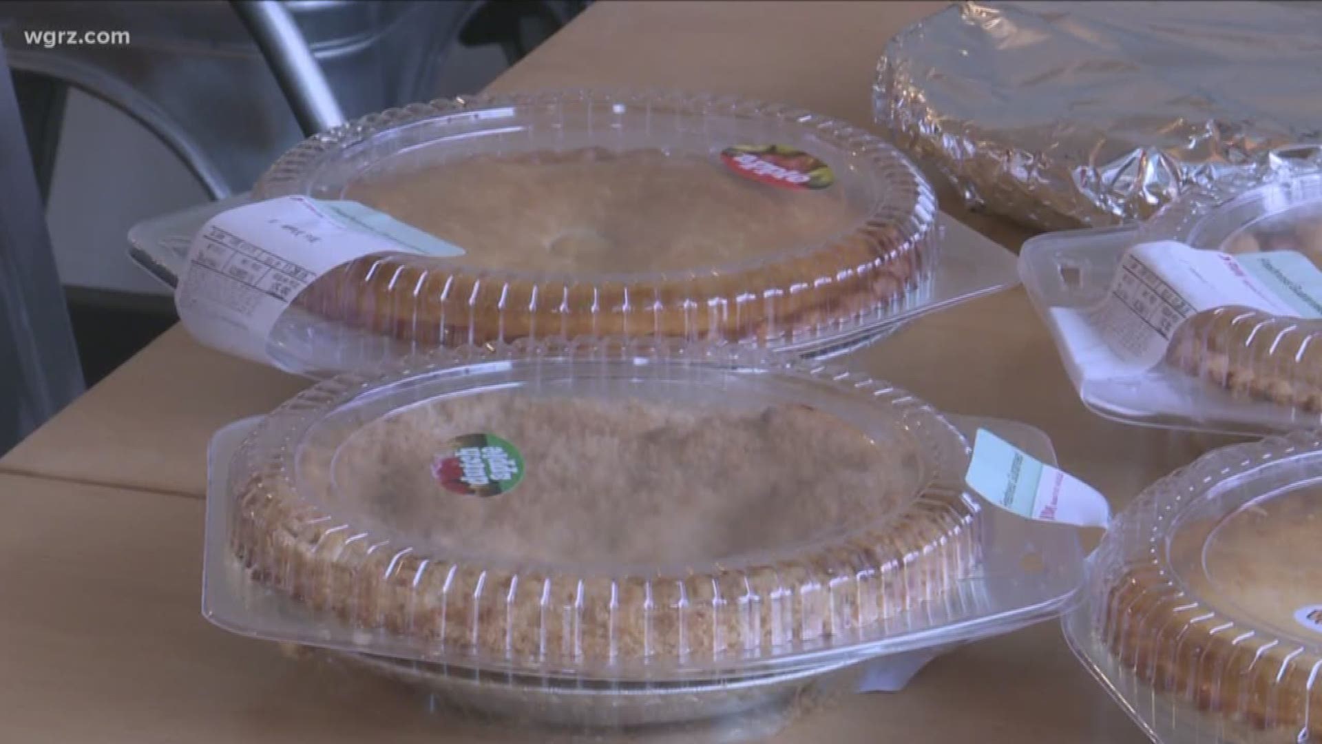 And to make thanksgiving sweeter JAM Parkside was one of a few locations collecting pies.