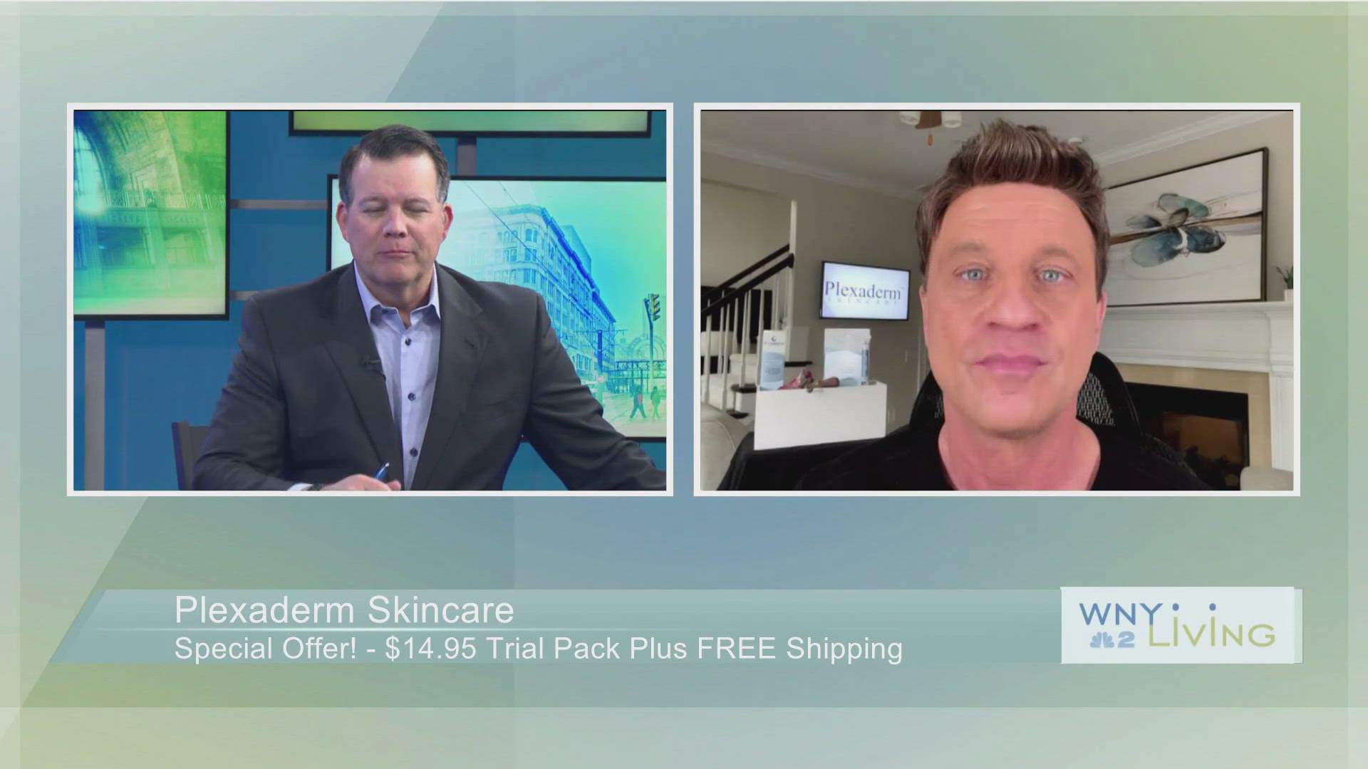 WNY Living - March 15th - Plexaderm Skincare (THIS VIDEO IS SPONSORED BY PLEXADERM SKINCARE) 