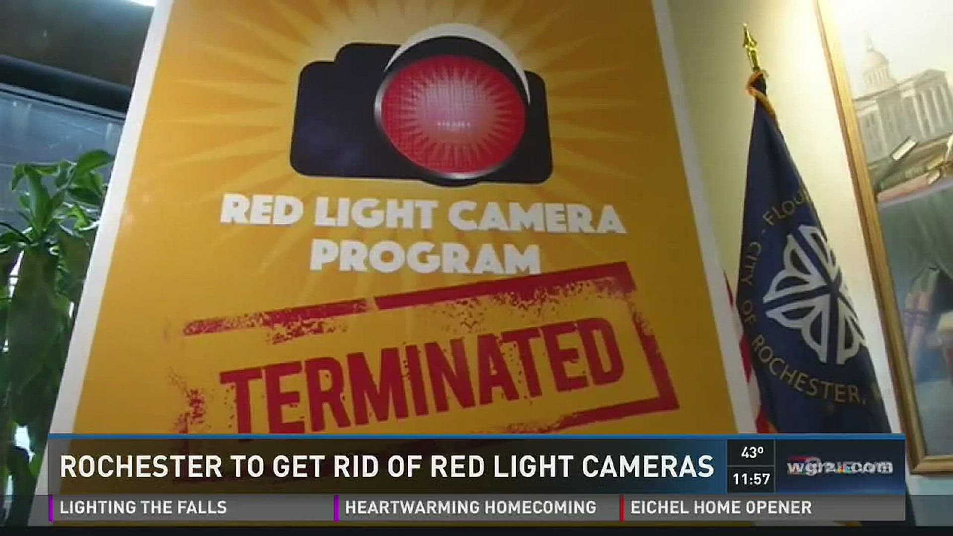 Rochester To Get Rid Of Red Light Cameras