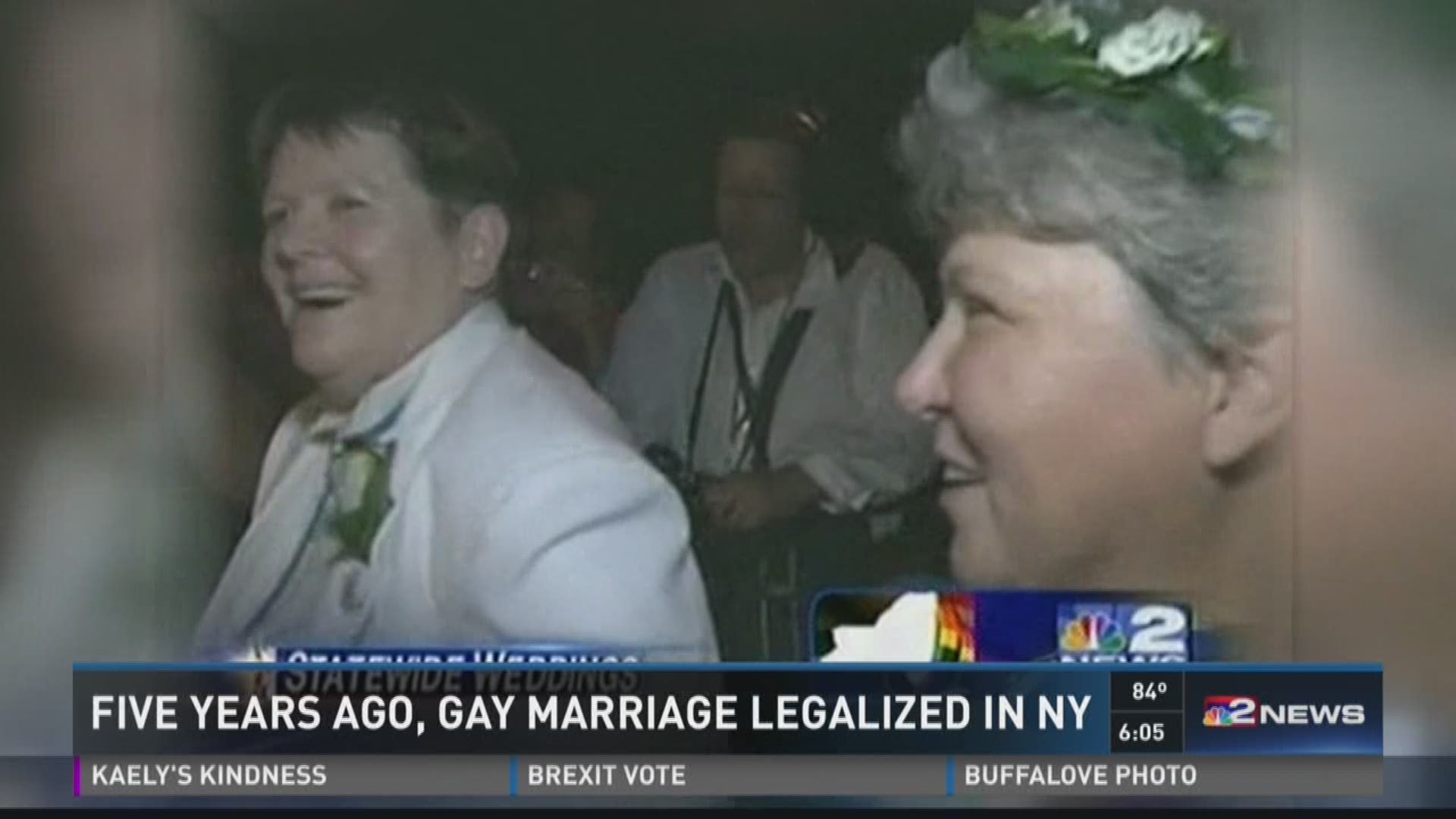 FIVE YEARS AGO, GAY MARRIAGE LEGALIZED IN NY