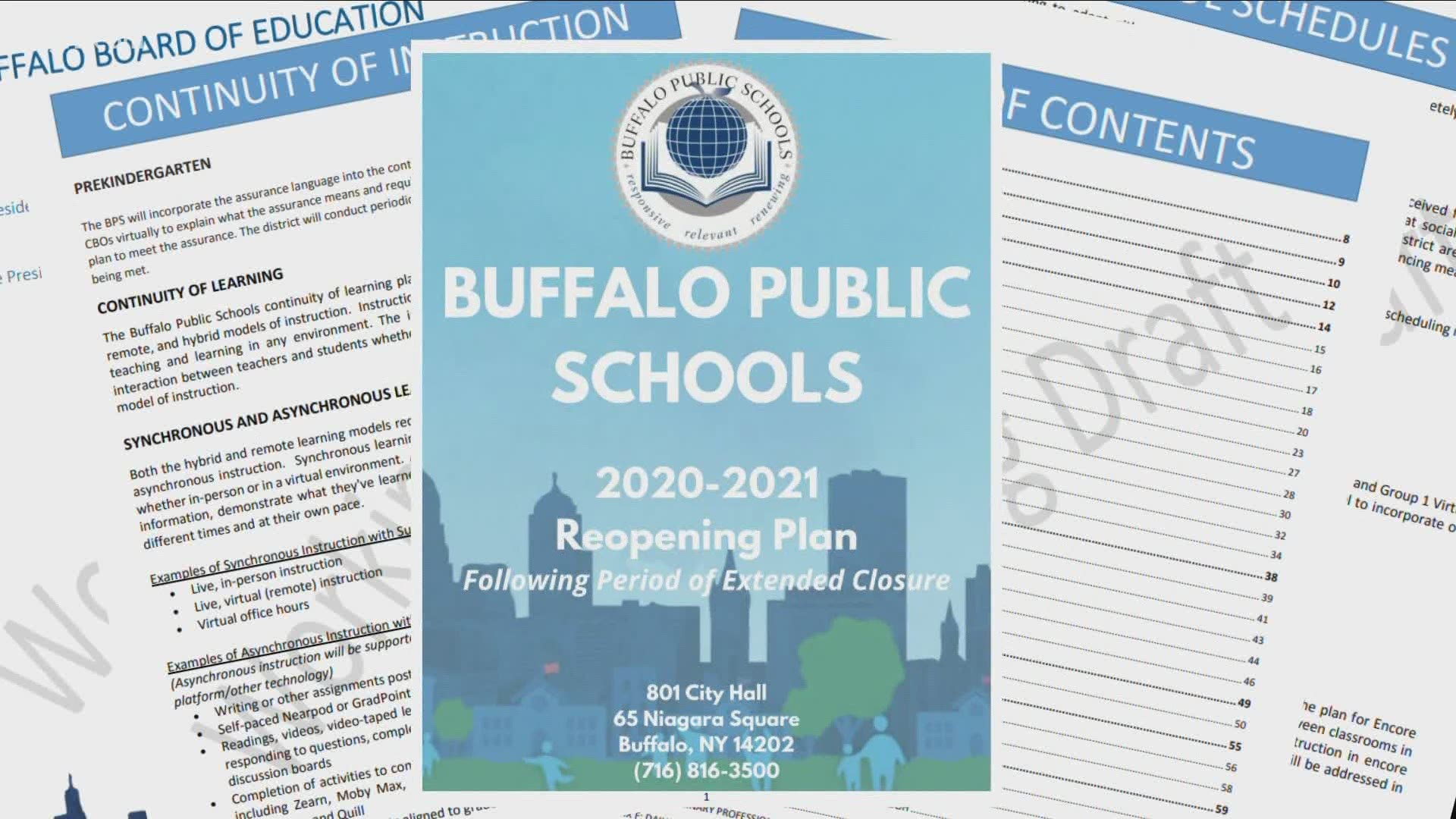 Buffalo school plan outlined