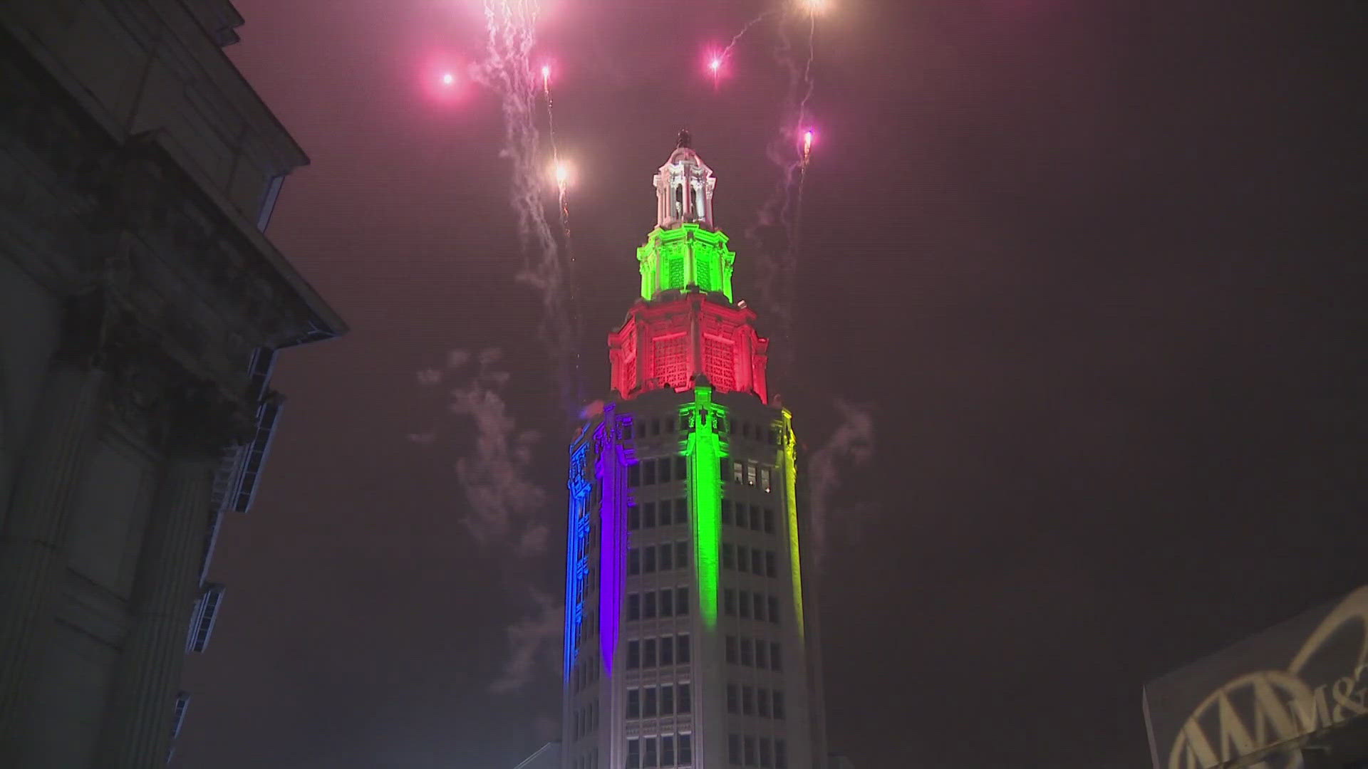 Preparations are underway for the City of Buffalo NYE ball drop in downtown 