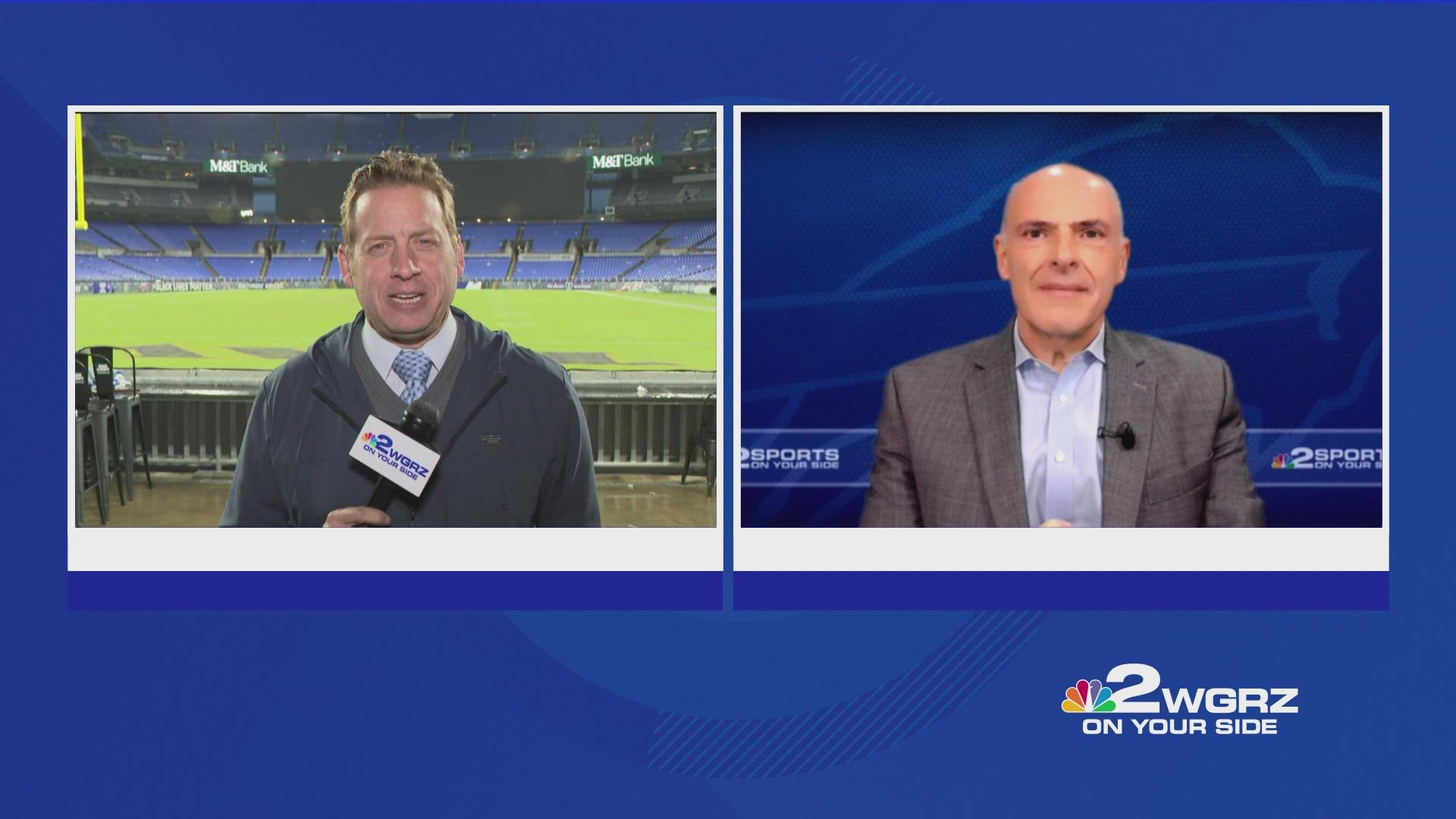 Channel 2 Sports Director Adam Benigni and WGRZ Bills/NFL Insider Vic Carucci discuss the Bills' Week 4 road win against the Baltimore Ravens.