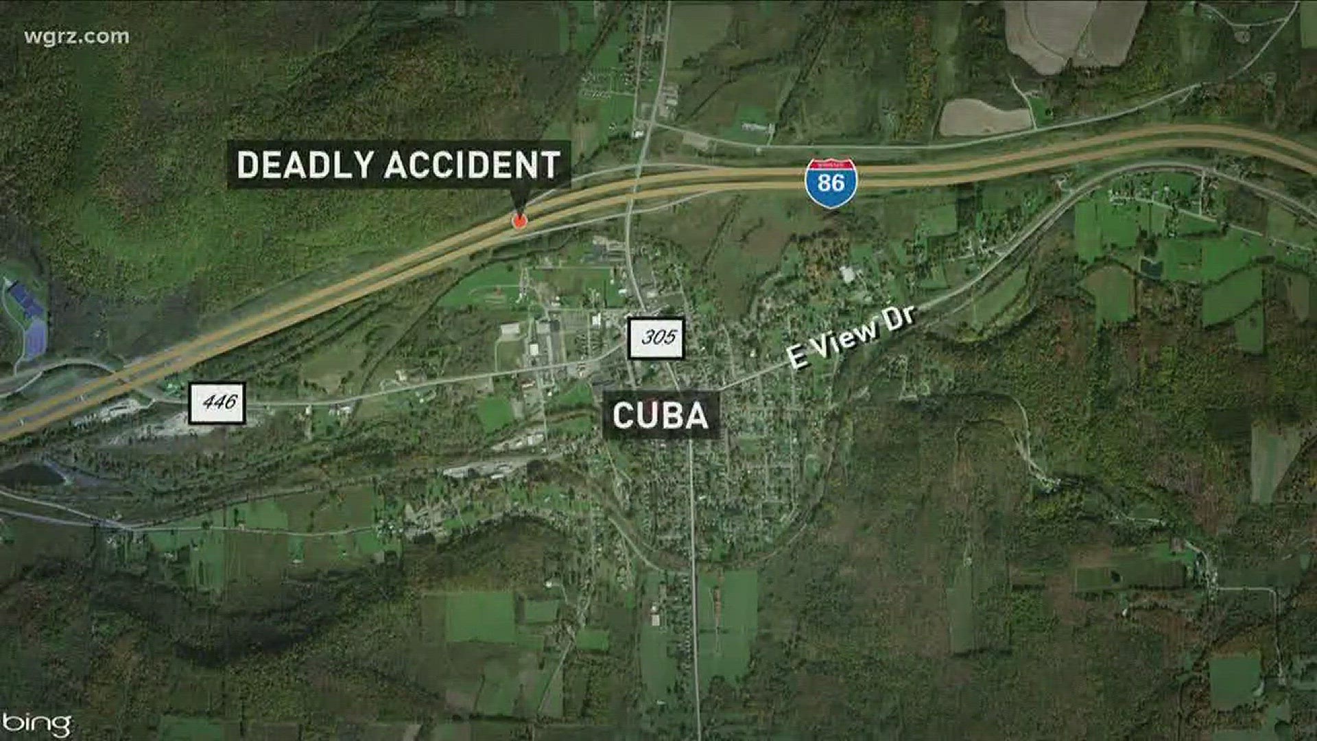 Police investigate fatal accident on I-86 in Cuba