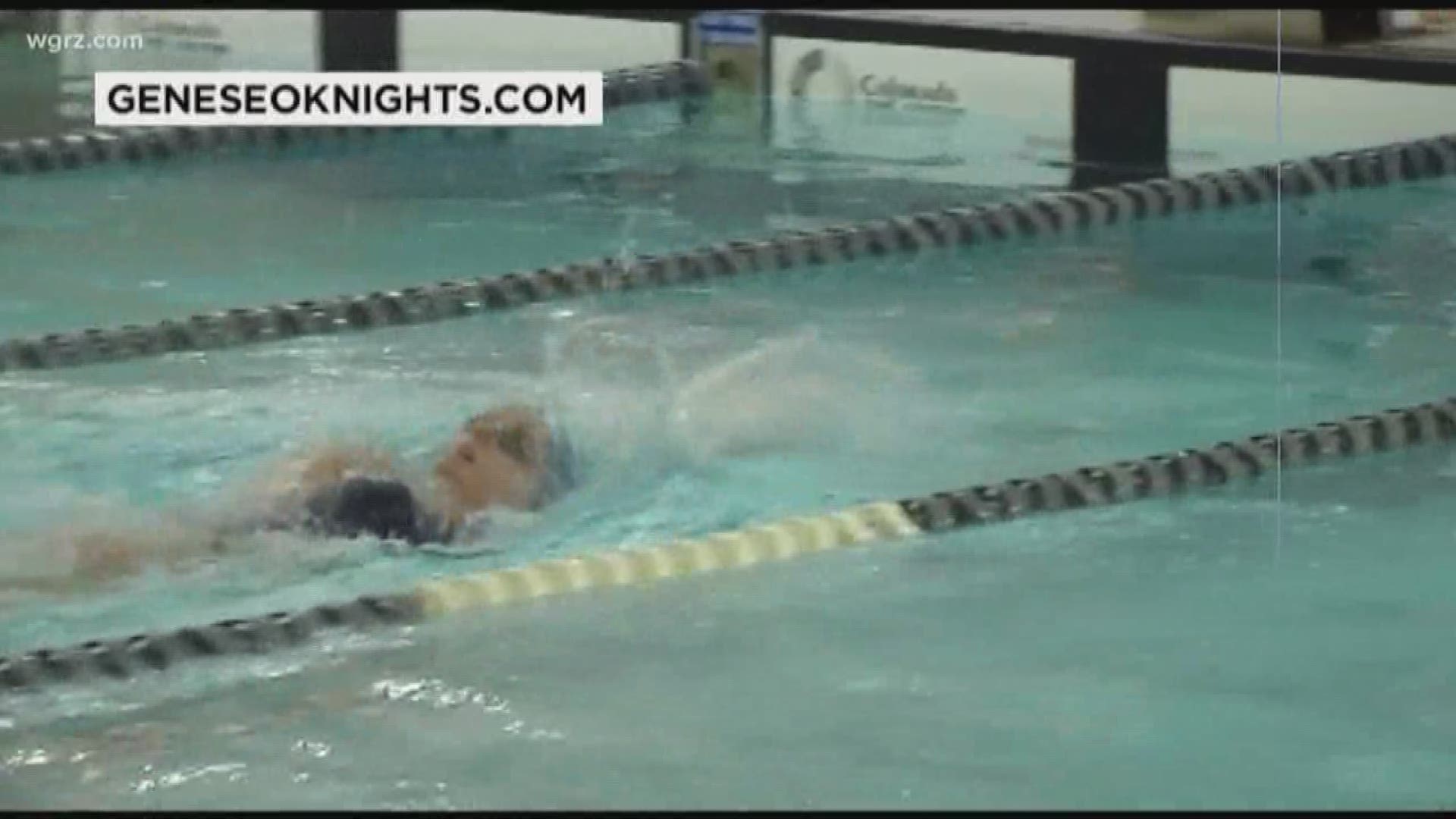 SUNY Geneseo swimmers will stay in Virginia a hour away.