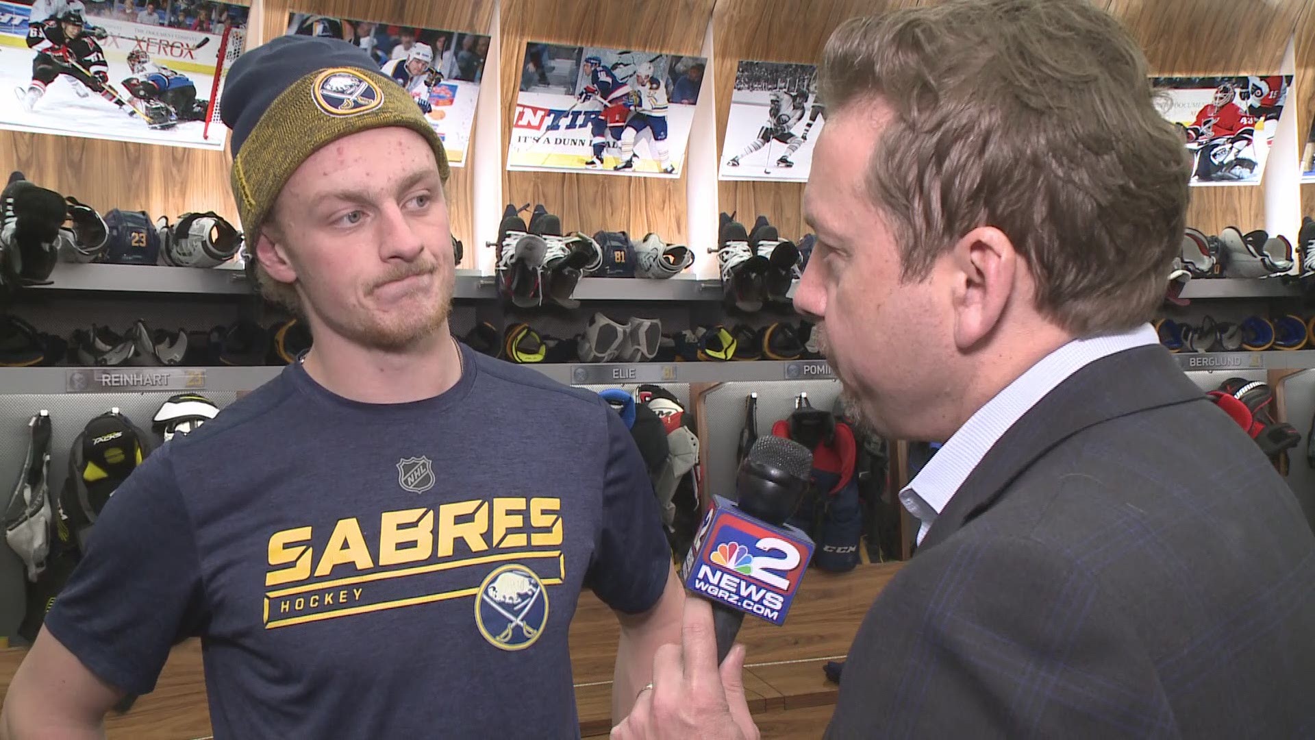 WGRZ's Adam Benigni talks with Sabres captain Jack Eichel about team success and the need to boost his own production.