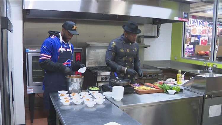 Bills Foundation & Chef Darian Bryan
kick-off Double Up Food Bucks awareness week