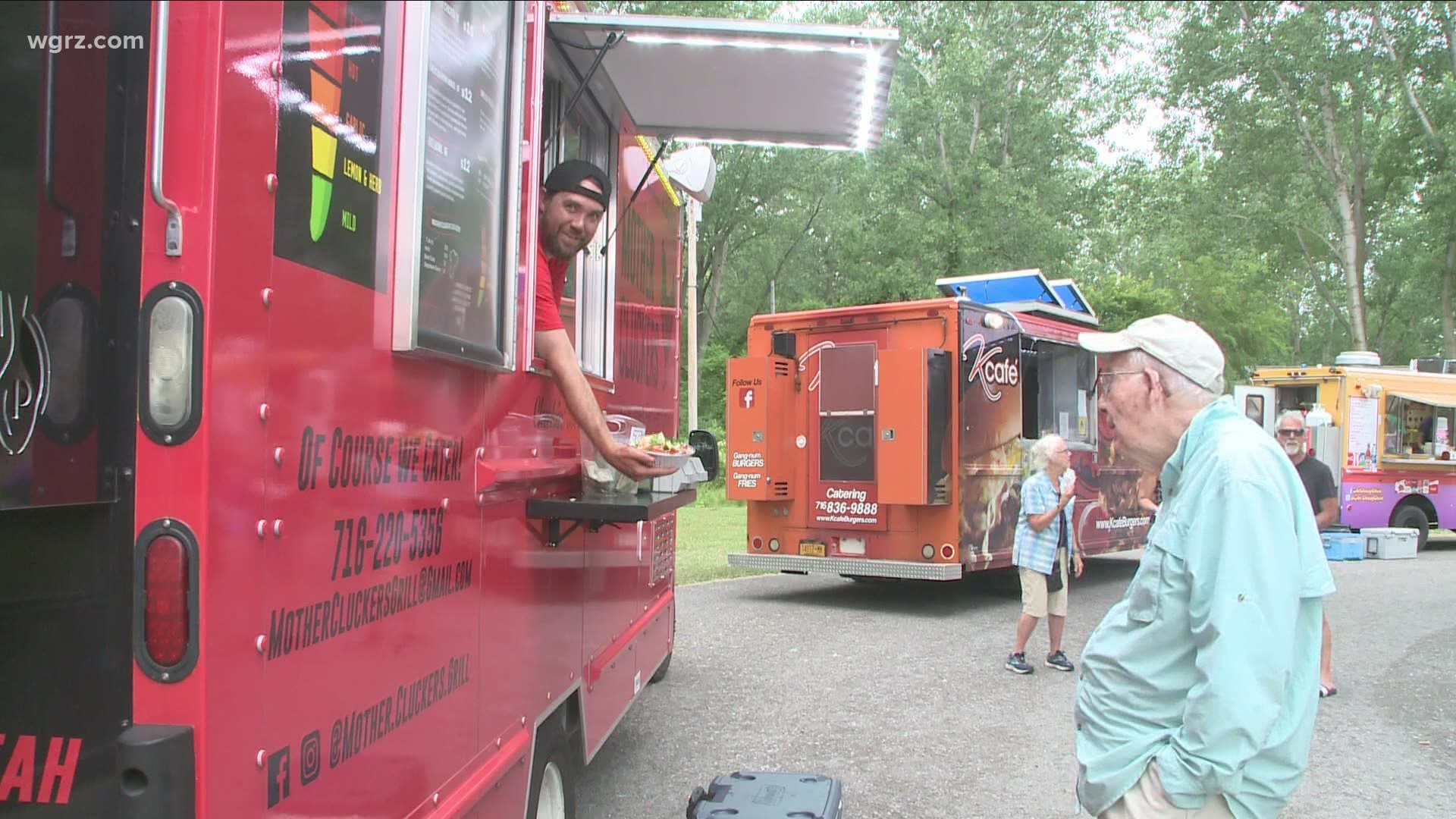 Food trucks and hungry patrons gathered Friday night at Veterans Canal Park for the food truck rodeo, from 4 to 7 p.m.