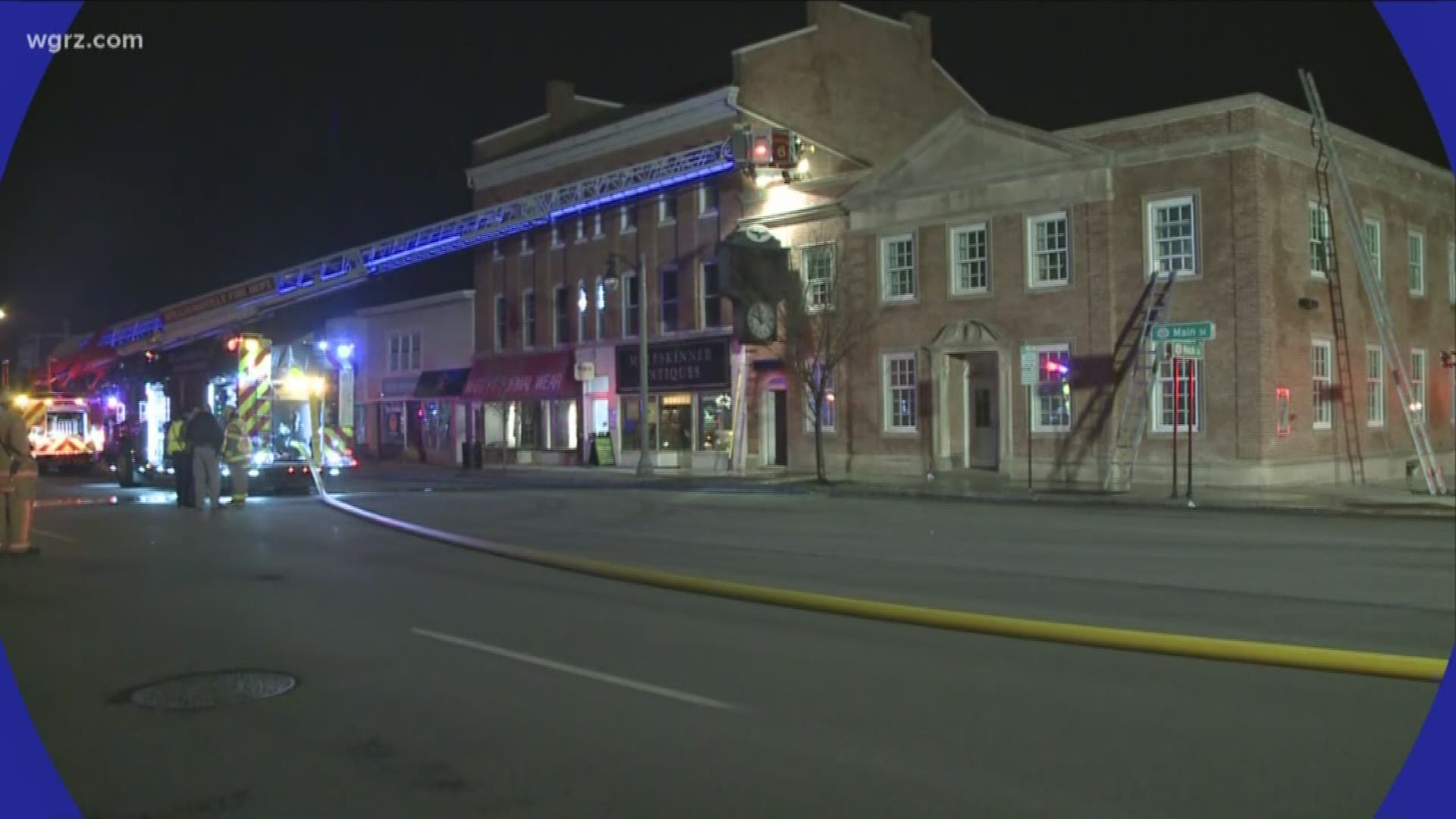 Main Street reopens after being shutdown due to fire