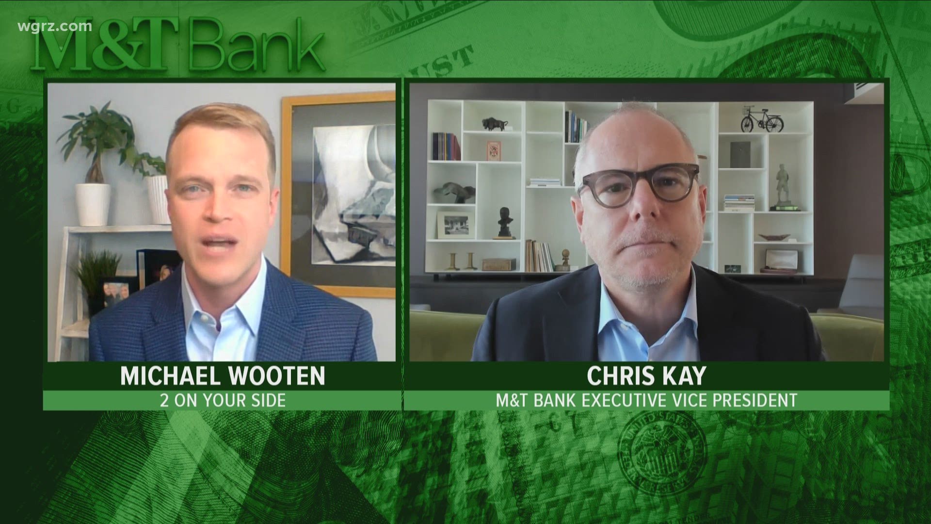 I talked about that with Chris Kay.
He leads all aspects of consumer and business banking as executive vice president at M and T Bank.