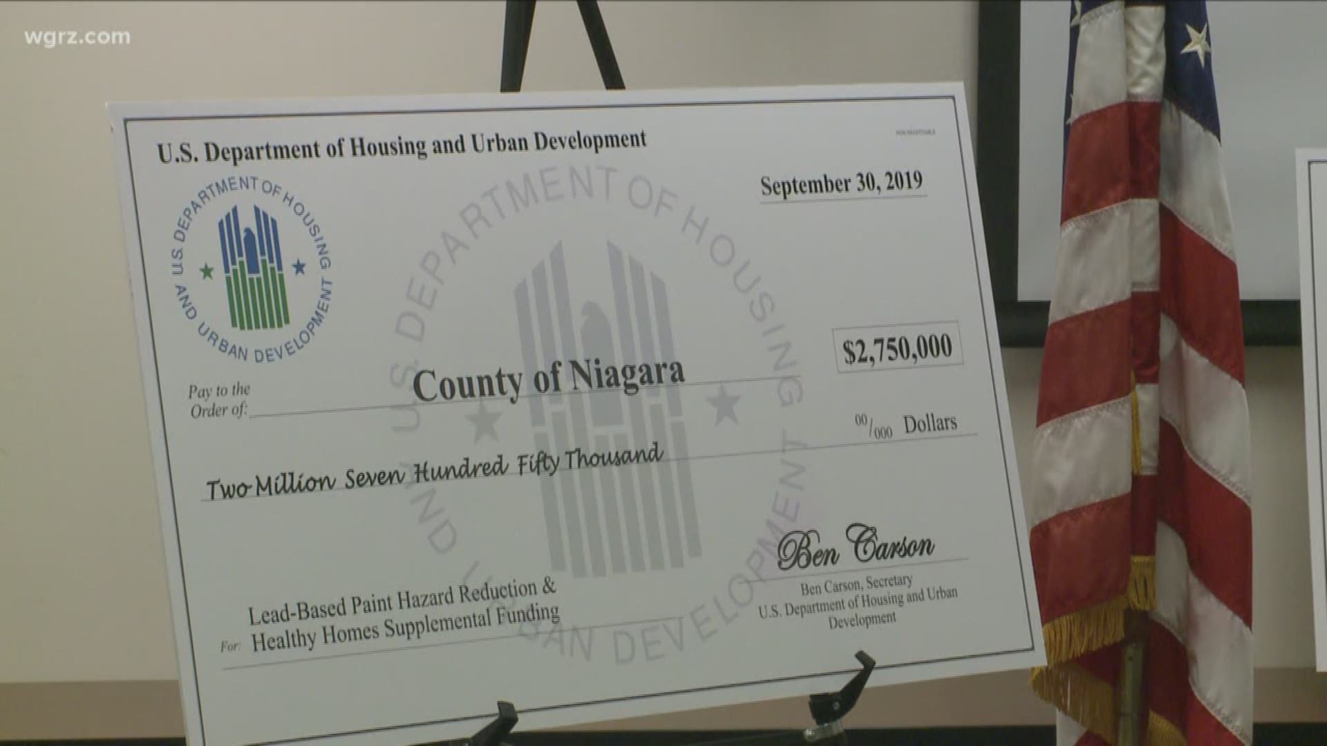 HUD provides money for lead and homeless