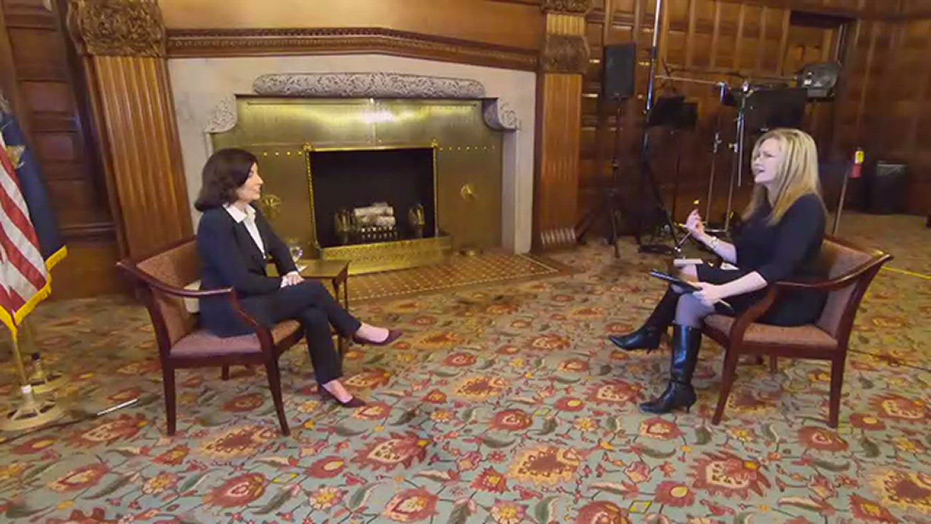 2 On Your Side's Maryalice Demler sat down with New York Gov. Kathy Hochul to discuss her time in office, bail reform, and gun control.