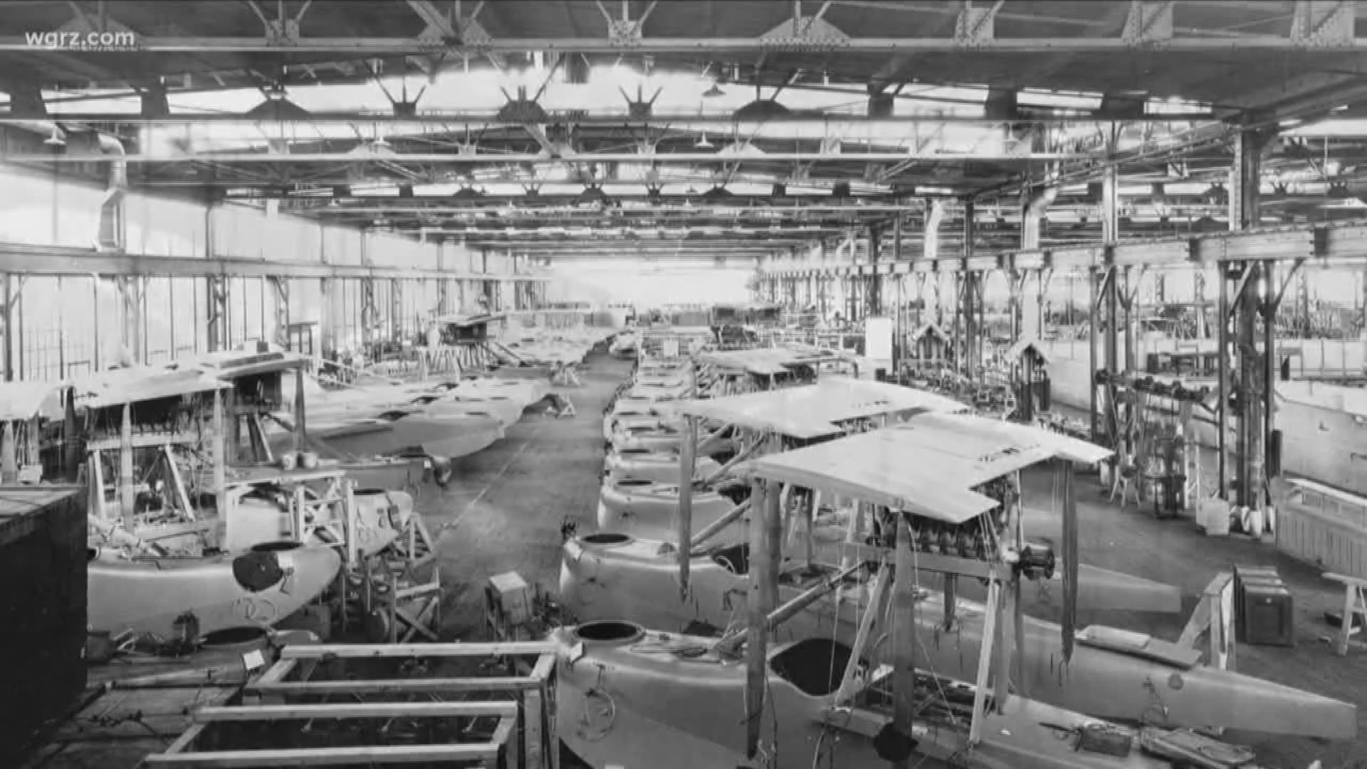 Property was once the largest airplane manufacturing facility in the world.