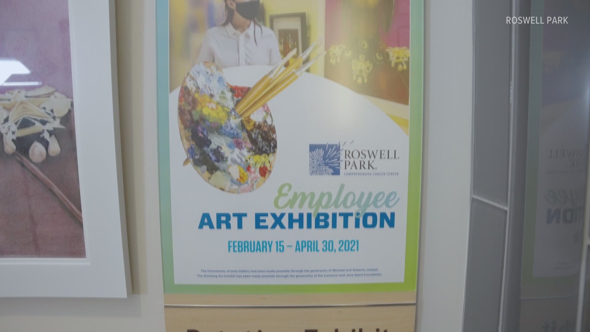 Roswell Park employee art exhibit celebrates the creative side of a hospital staff pushed to the brink by the pandemic