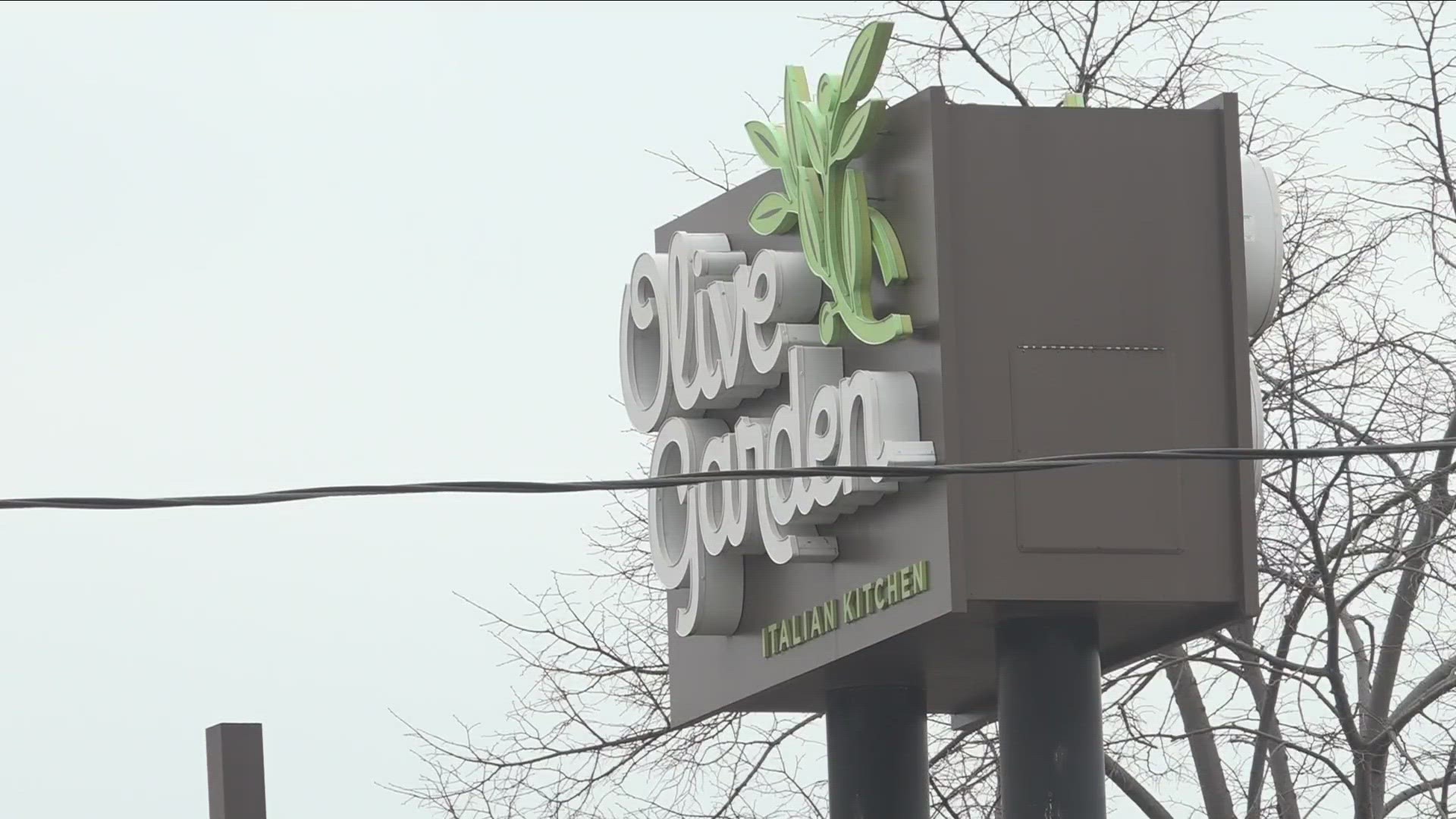 Fire crews responded to a fire at Olive Garden on Maple Road near Niagara Falls Boulevard in Amherst on Wednesday.