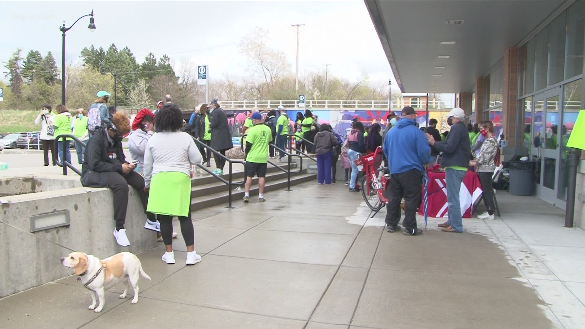 The Create a Healthier Calls Collaborative and The Niagara Falls National Heritage Area hosted a 5k wellness walk for a change to heal during a pandemic.