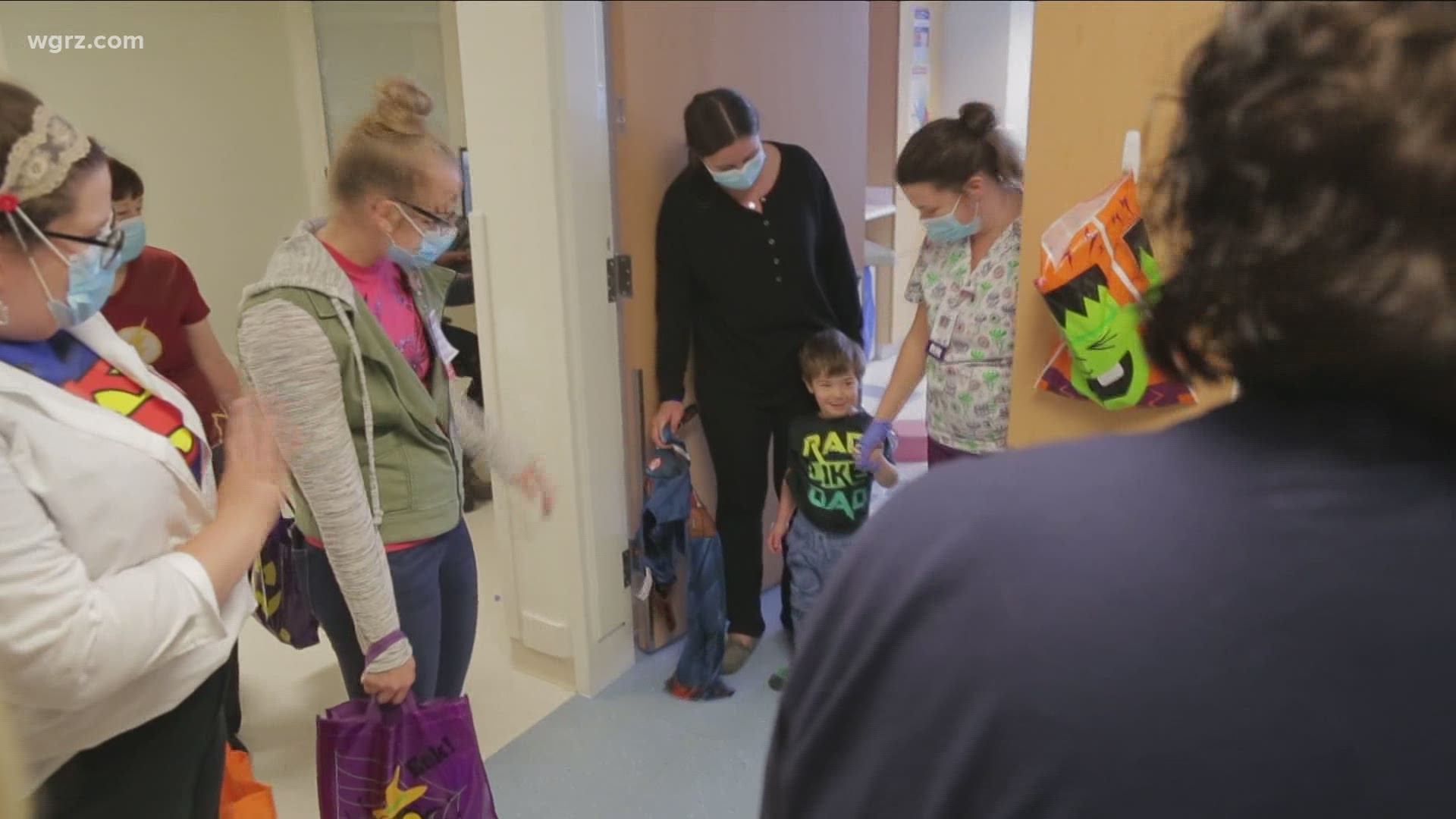 Oishei Children's Hospital hosts Halloween