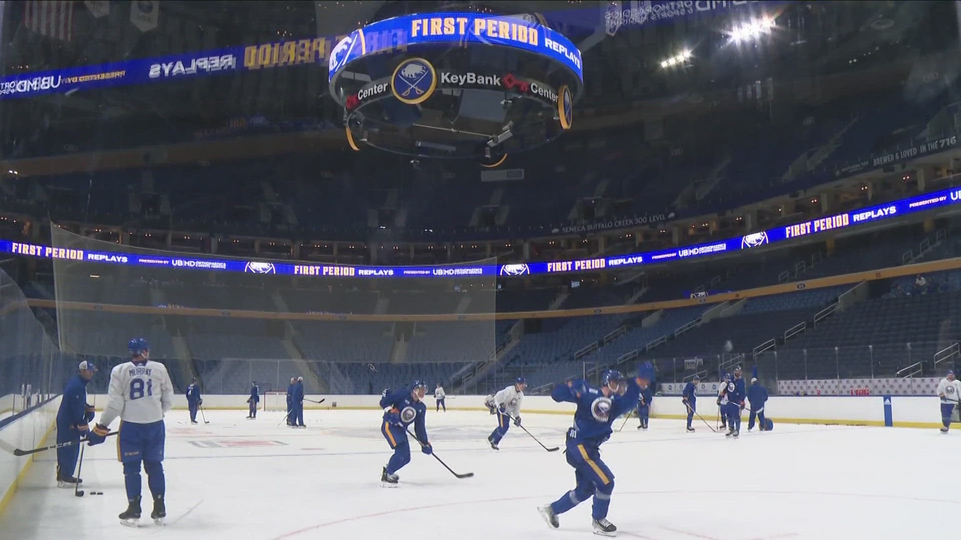 The Sabres are gearing up for the regular season that starts on October 12th