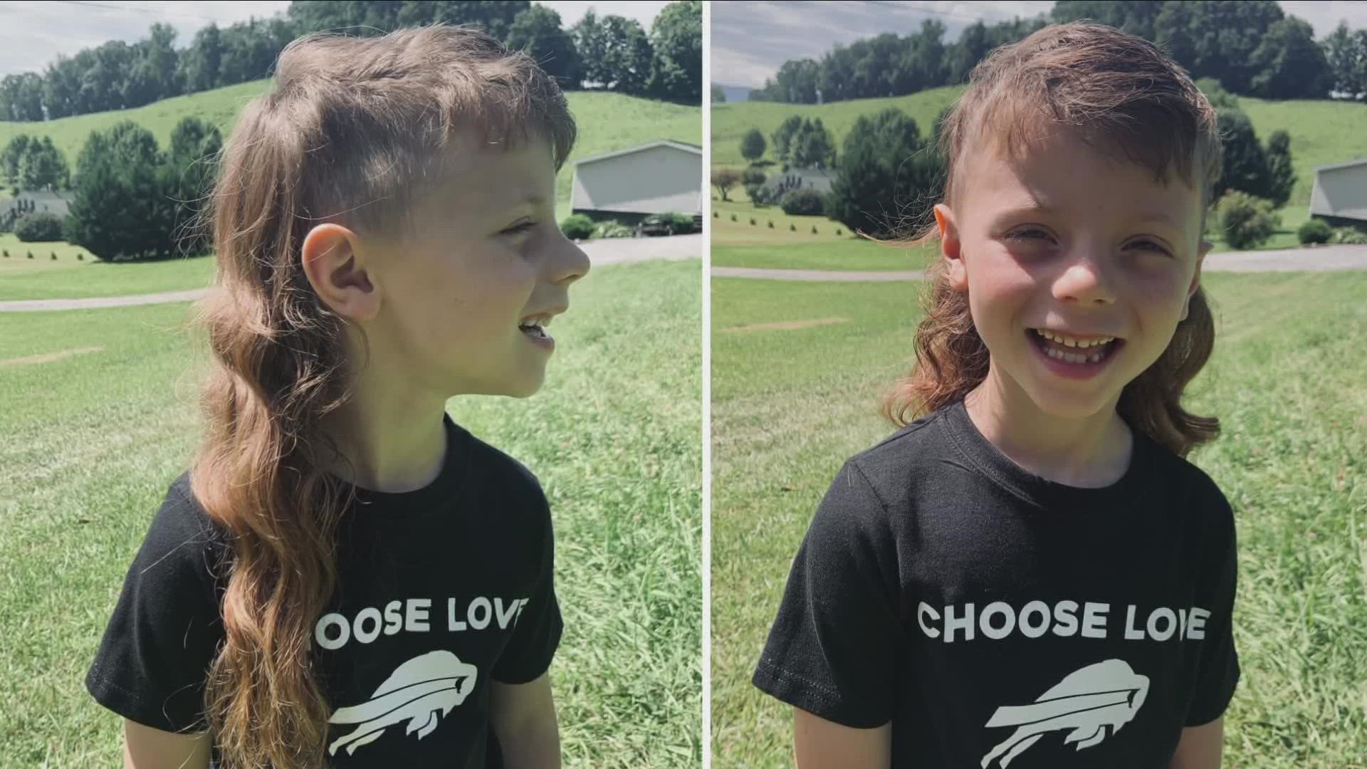 A national mullet championship for kids is down to the top 25 contestants. And among those needing votes by midnight, is a 6-year-old from Buffalo.