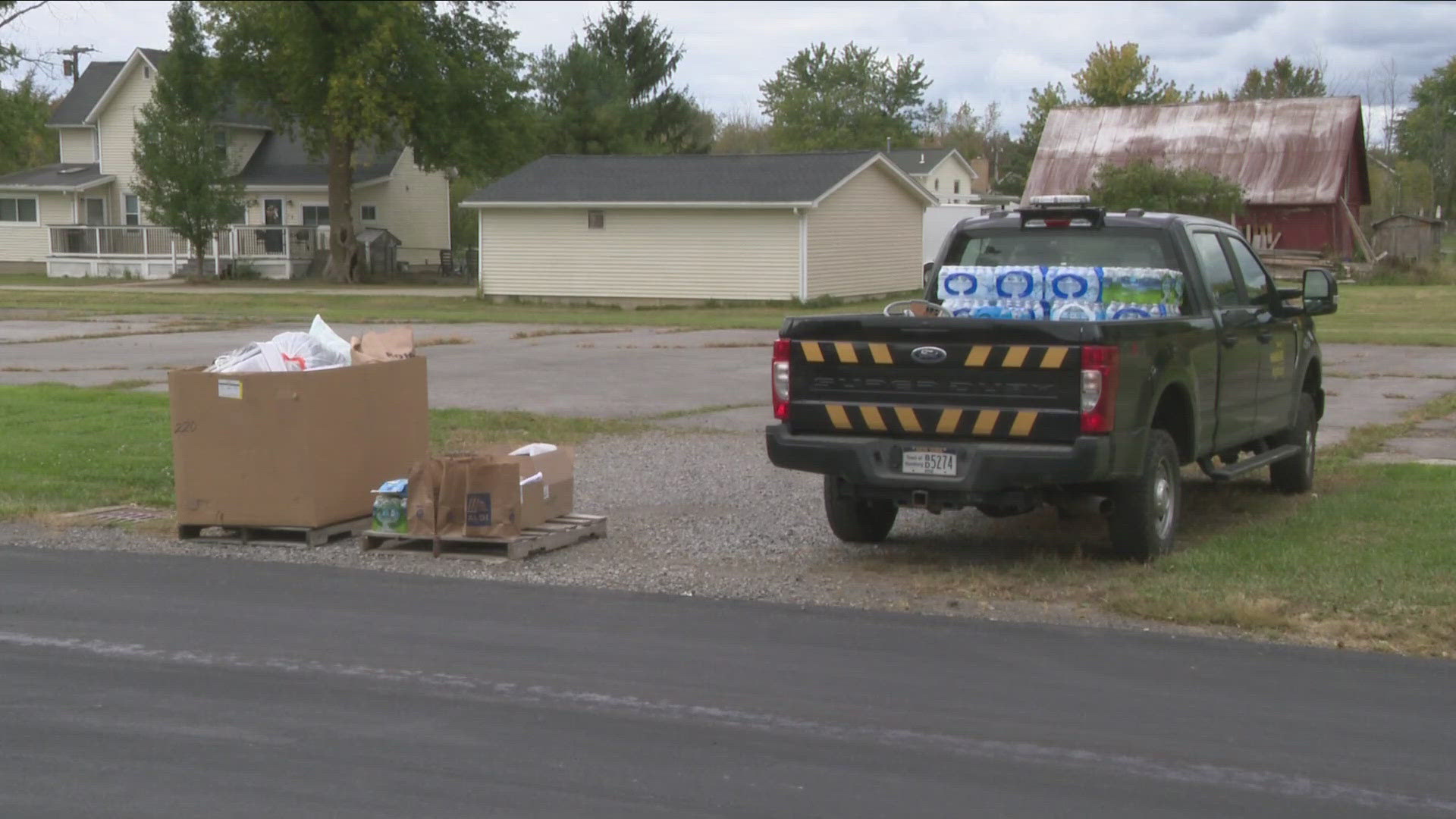 Local Hamburg hurricane donations