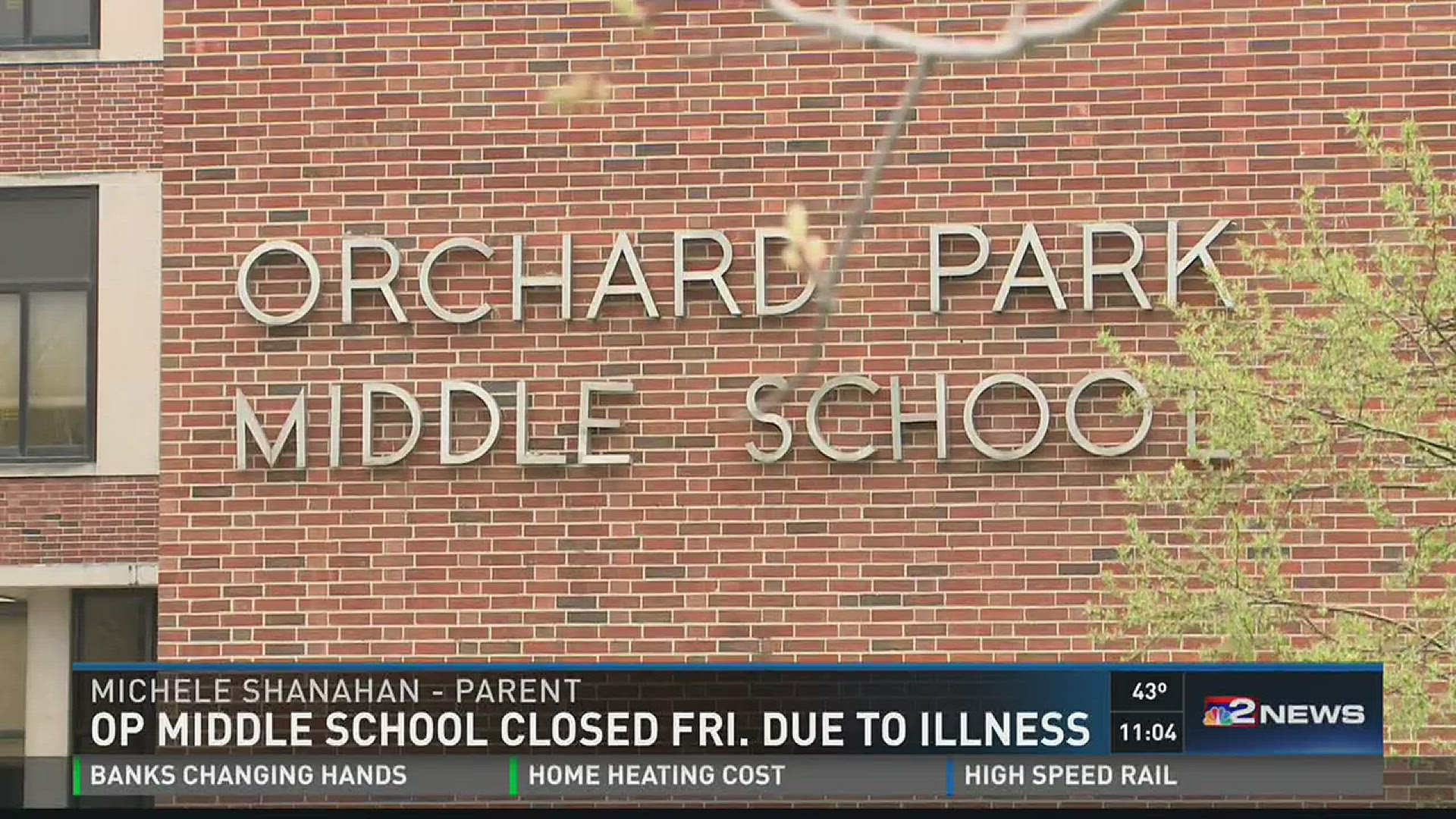 Orchard Park Middle School Closed Friday Due To Illness