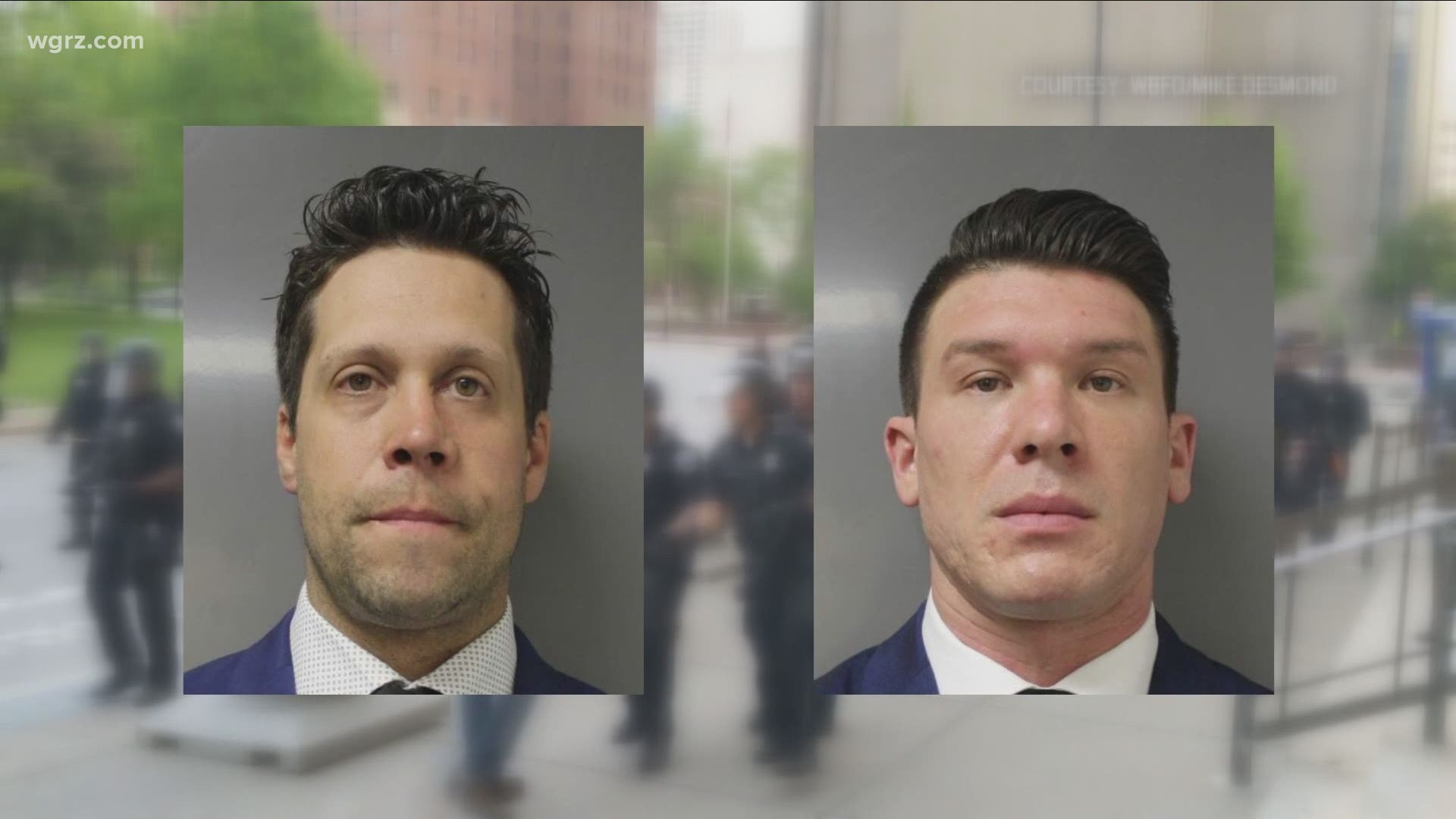 2 Buffalo Police Officers Charged With Assault Now Suspended With