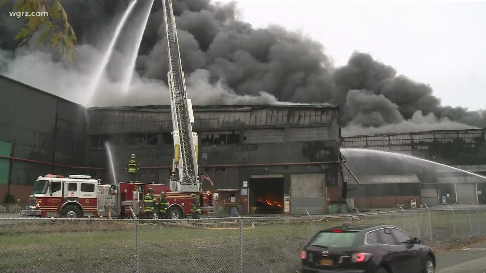 Firefighters from across the area spent 11 trying days getting the fire at the former Bethlehem Steel site under control.