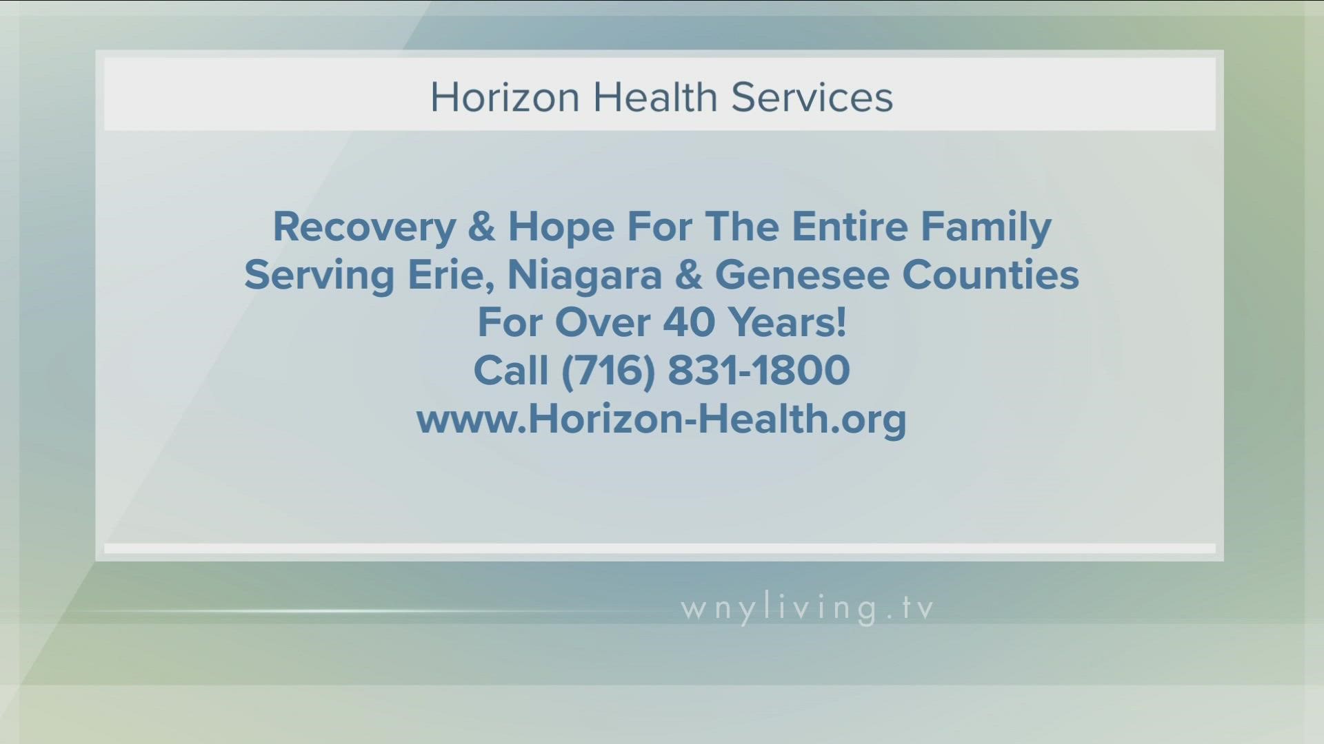 WNY Living - October 29 - Horizon Health Services (THIS VIDEO IS SPONSORED BY HORIZON HEALTH SERVICES)