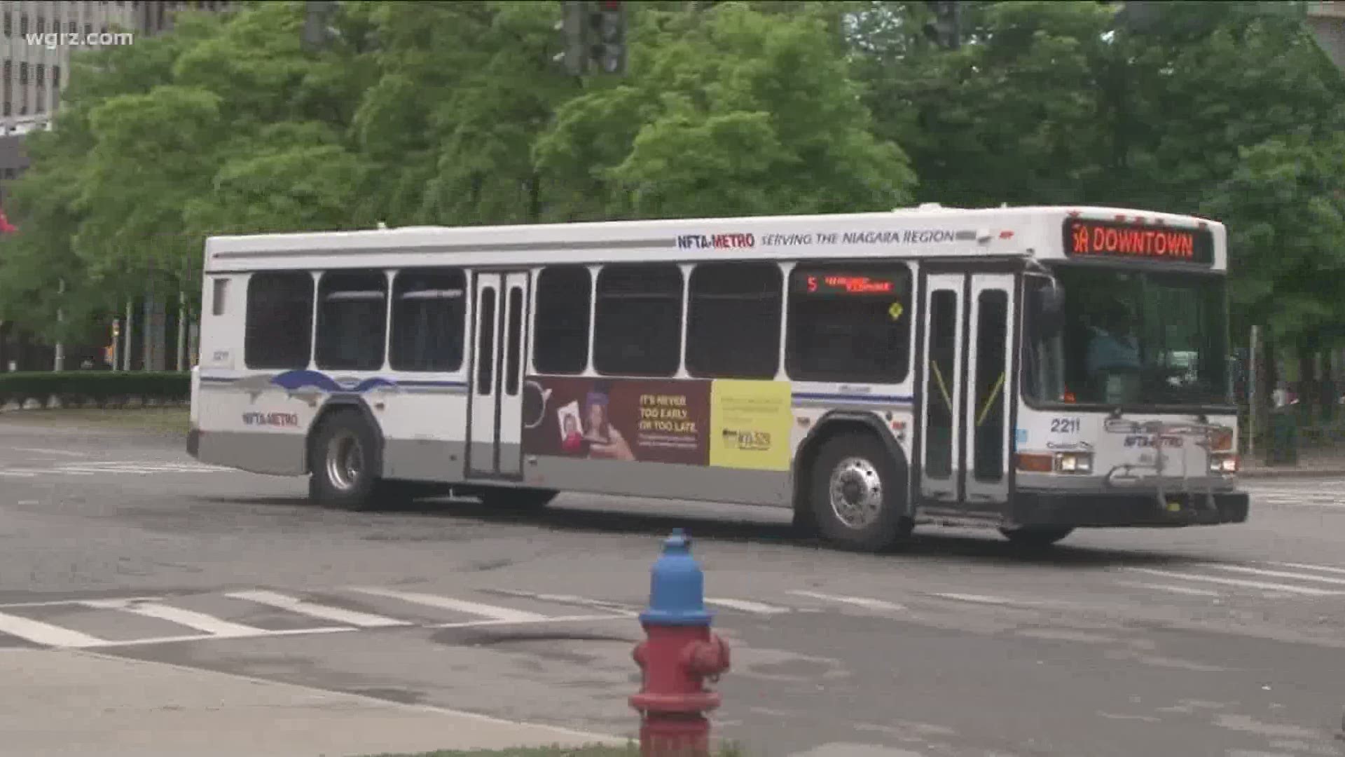 The NFTA is going to be collecting fares tomorrow... after suspending it for three months to keep contact between drivers and riders to a minimum.