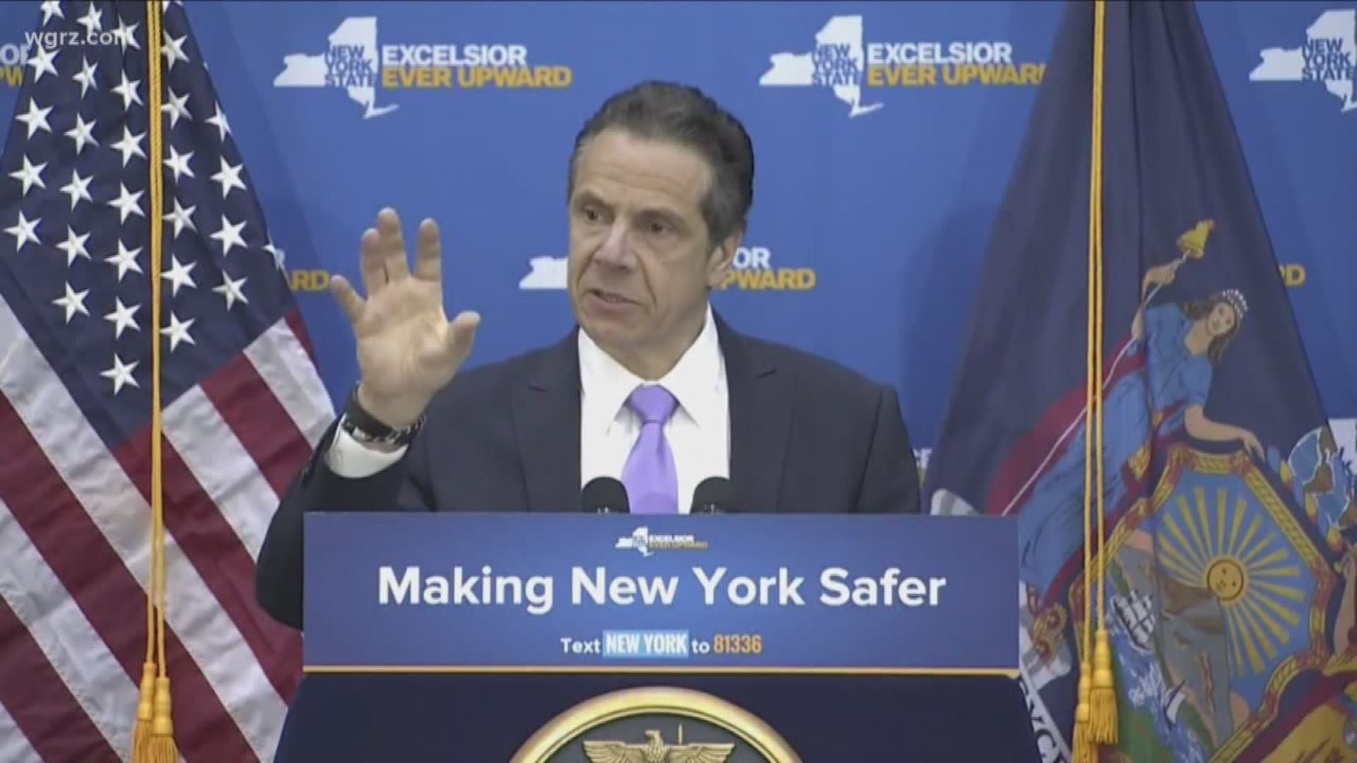 Cuomo proposed a "red flag bill" that would allow teachers and administrators the ability to file a petition with a judge... to keep guns away from students who may pose a risk.