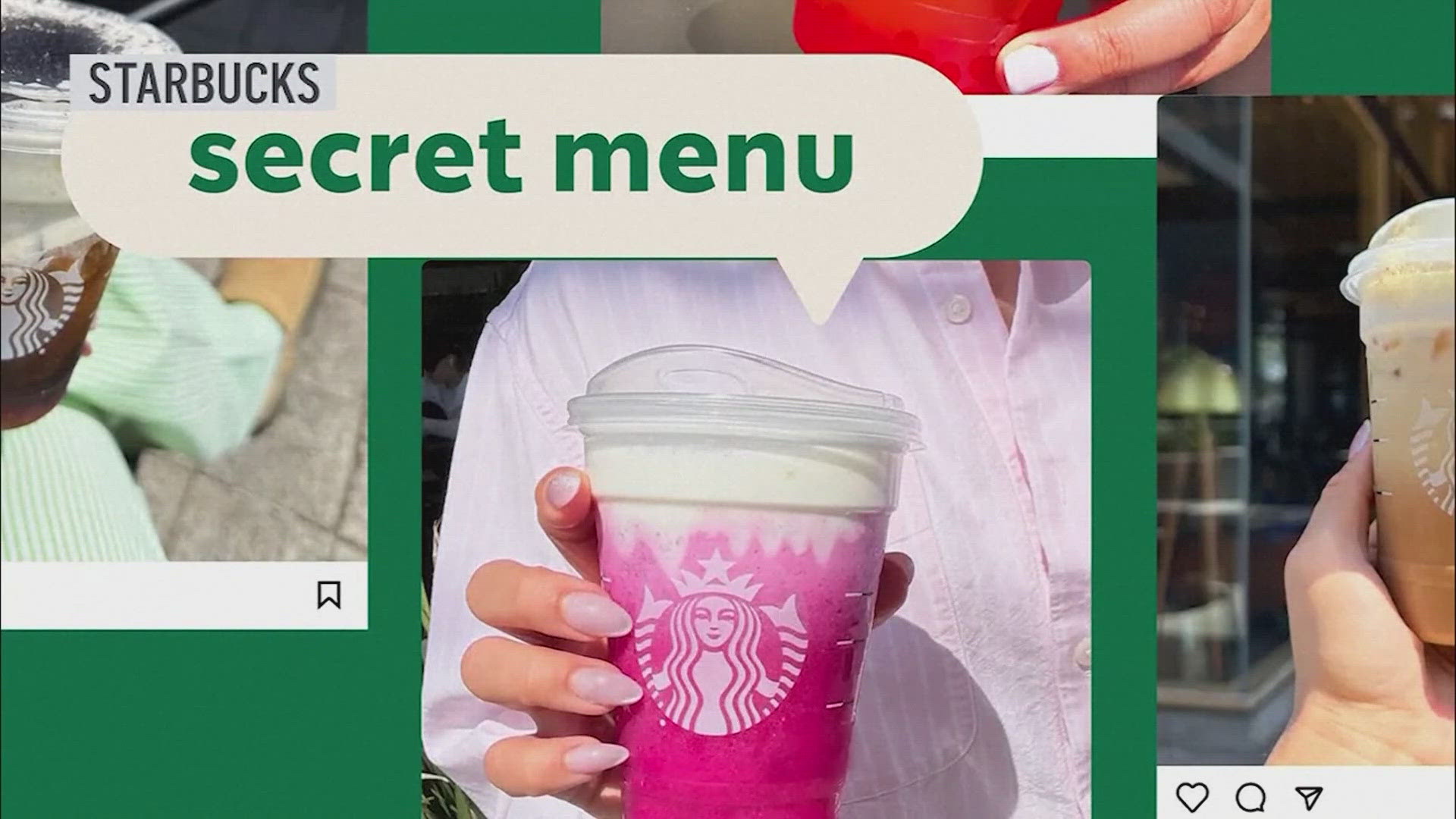 STARBUCKS ALSO HOLDING A CONTEST THIS WEEK WHERE CUSTOMERS CAN SUBMIT THEIR BEST CUSTOMIZED BEVERAGE. THE DRINKS WILL BE VOTED ON WITH FINALISTS RECEIVING CASH PRize