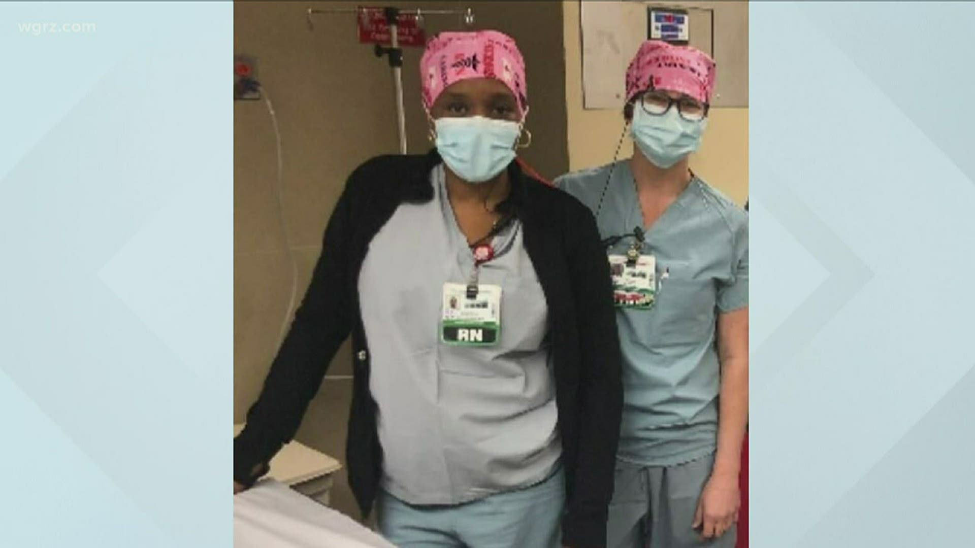 Shentelle Bell has served as a nurse at ECMC for 18 years