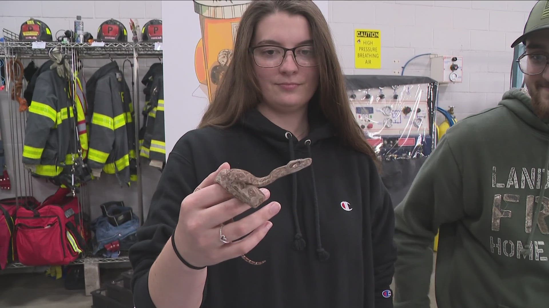 The American Reptile Expo featured about 50 vendors and raised money for the Woodlawn Fire Company, Saturday.