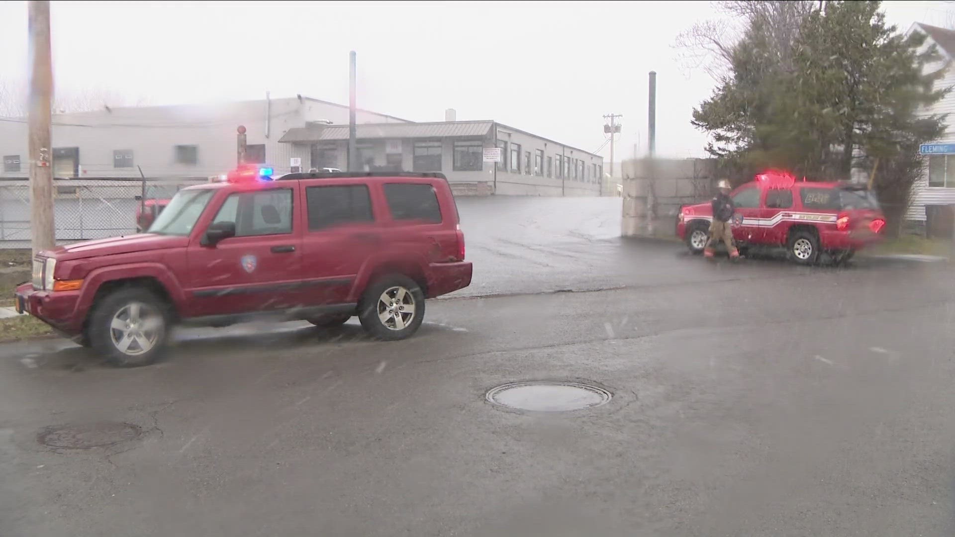 Buffalo Fire department responded to a nitric acid leak in East Buffalo