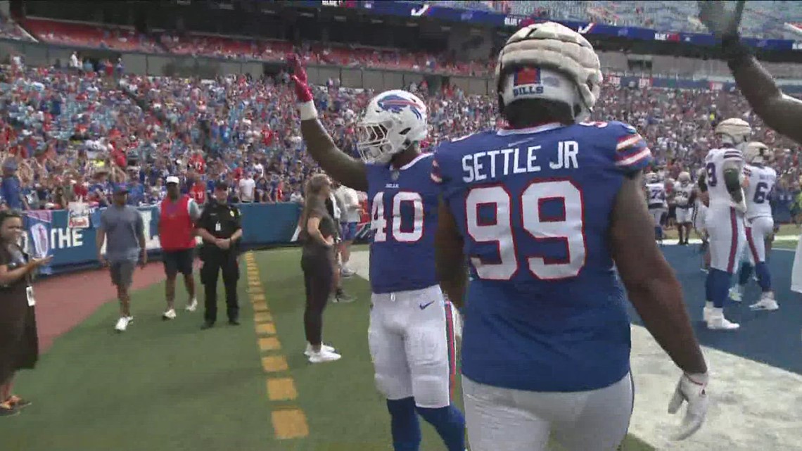 Josh Allen Shows at Highmark Stadium in a New Red Helmet [WATCH]