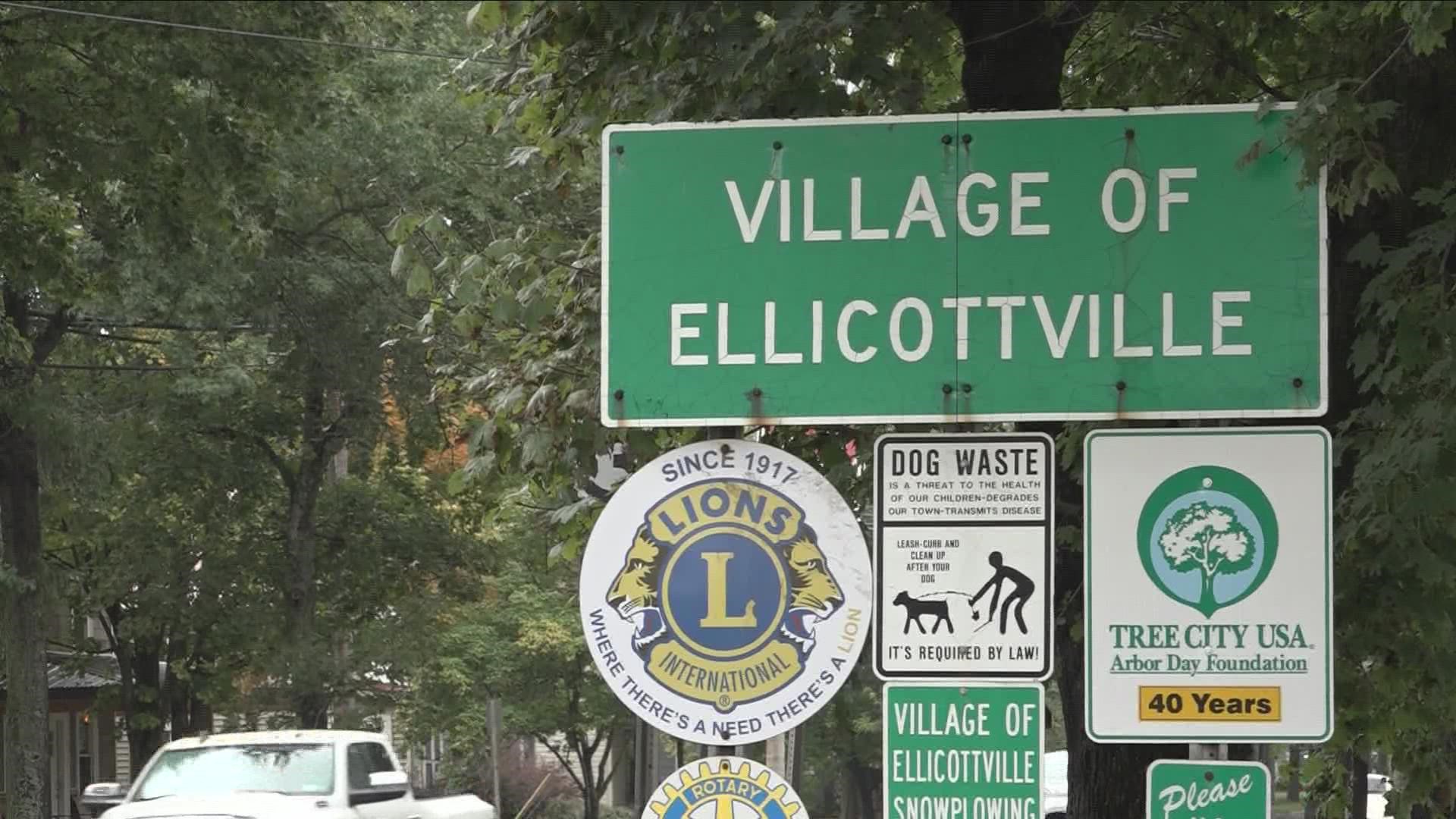 HE SAYS AROUND 75-PERCENT OF VILLAGE HOMES ARE OWNED BY NON-RESIDENTS... AND THE HOUSING MARKET IN ELLICOTTVILLE IS TIGHT...