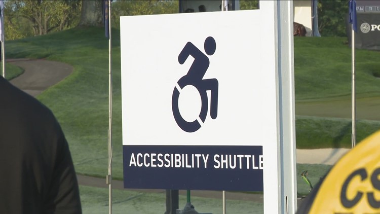 PGA Championship offers accessibility shuttle for spectators