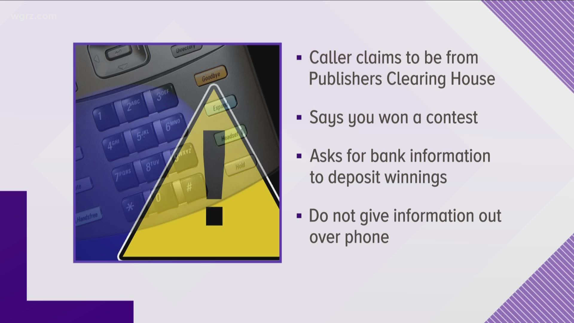 Catt County Sheriff's warn of phone scam