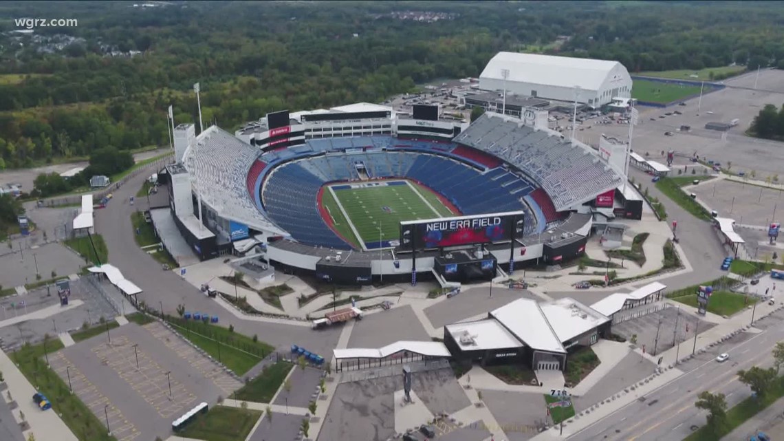 Myriad of voluminous documents regarding new Buffalo Bills Stadium ready  for your perusal