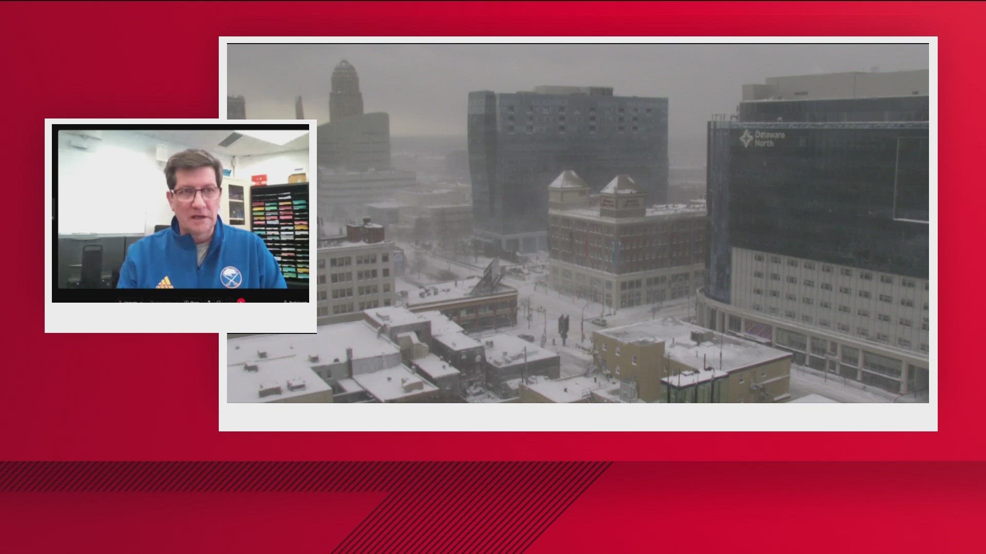 Erie County Executive Mark Poloncarz gives live update on weather