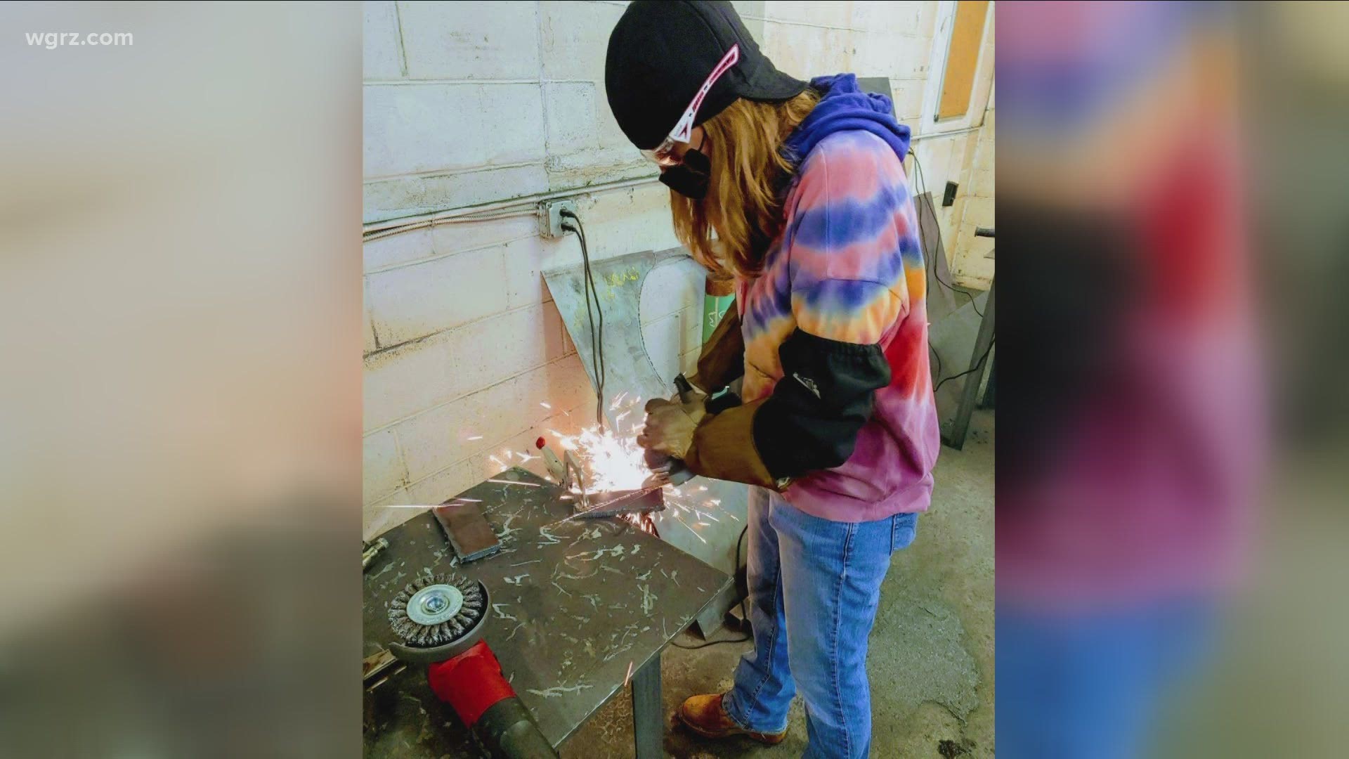 During women's history month, Craft Technical School is also making history, with its first woman to ever graduate from one of its welding programs.