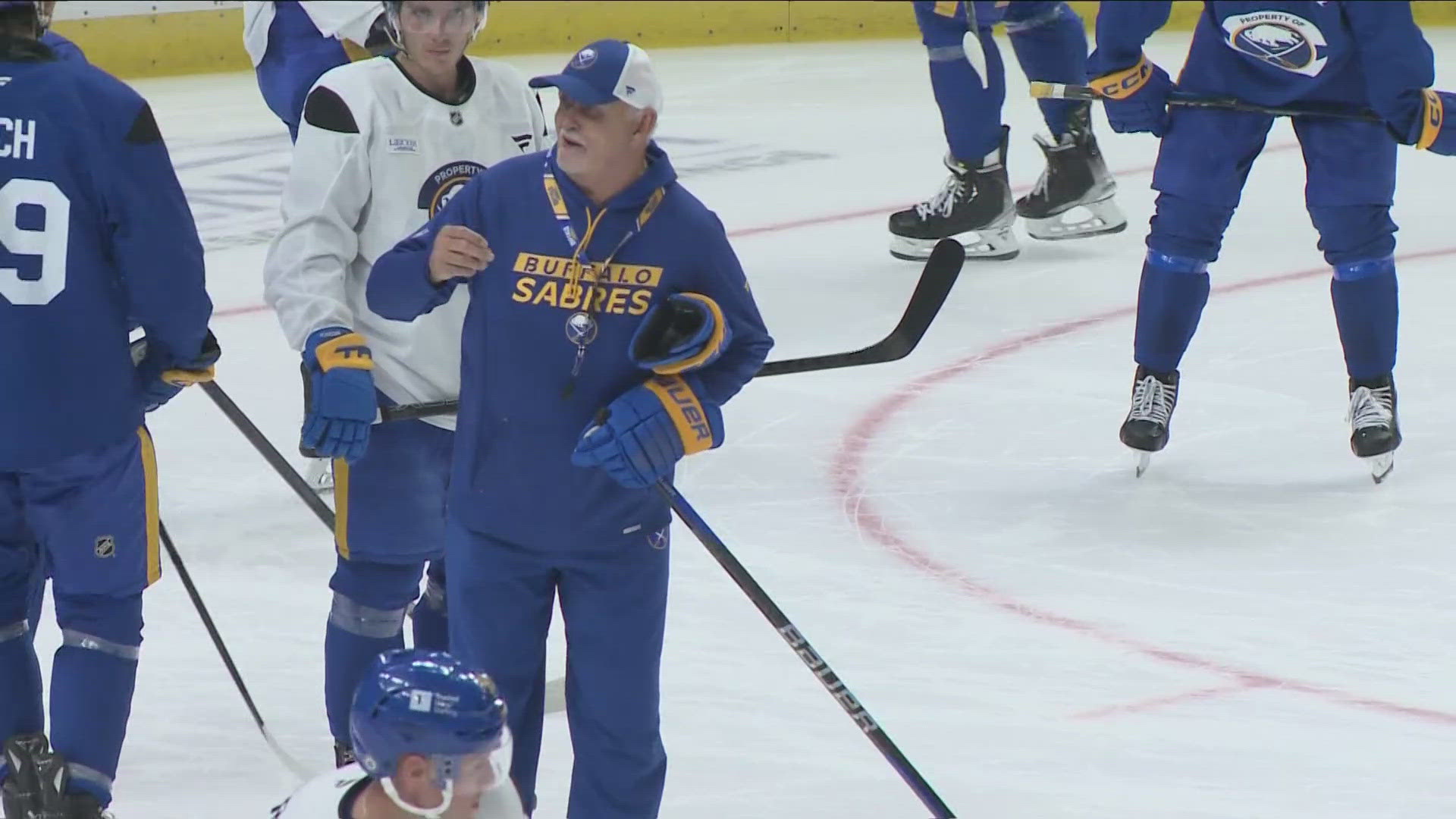 2 On Your Side's Jon Scott and Lindsey Moppert report from KeyBank Center, where the Sabres will play their first home game of the new season.