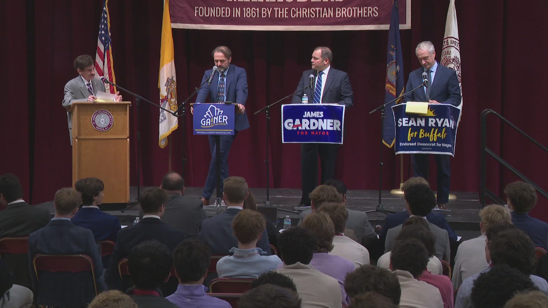 Buffalo mayoral candidates debate at St. Joe's Collegiate | wgrz.com