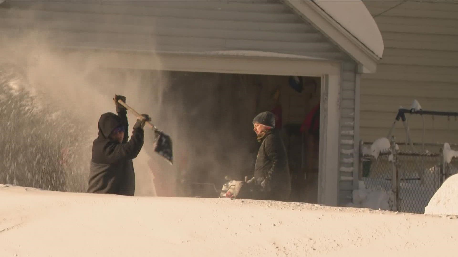 Residents across Buffalo and Western New York are still digging out from the snow.