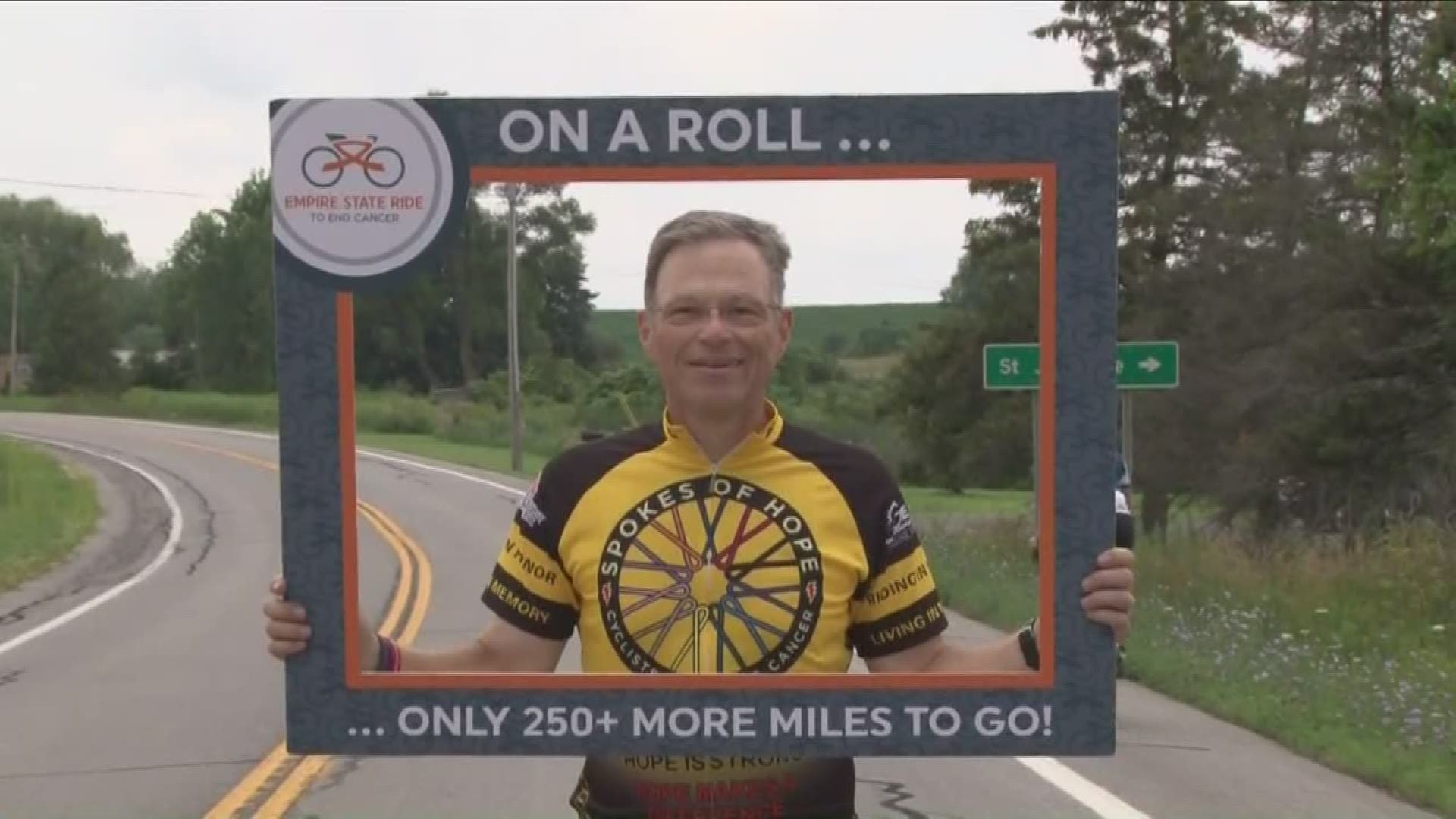 Empire State rider crosses state while battling cancer